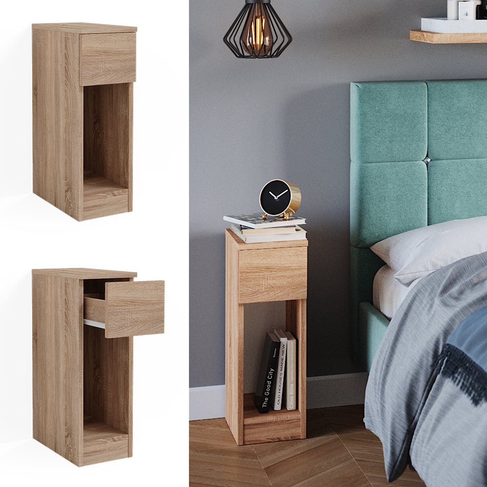 Vicco Nachtschrank Enton, Sonoma, 20 x günstig online kaufen
