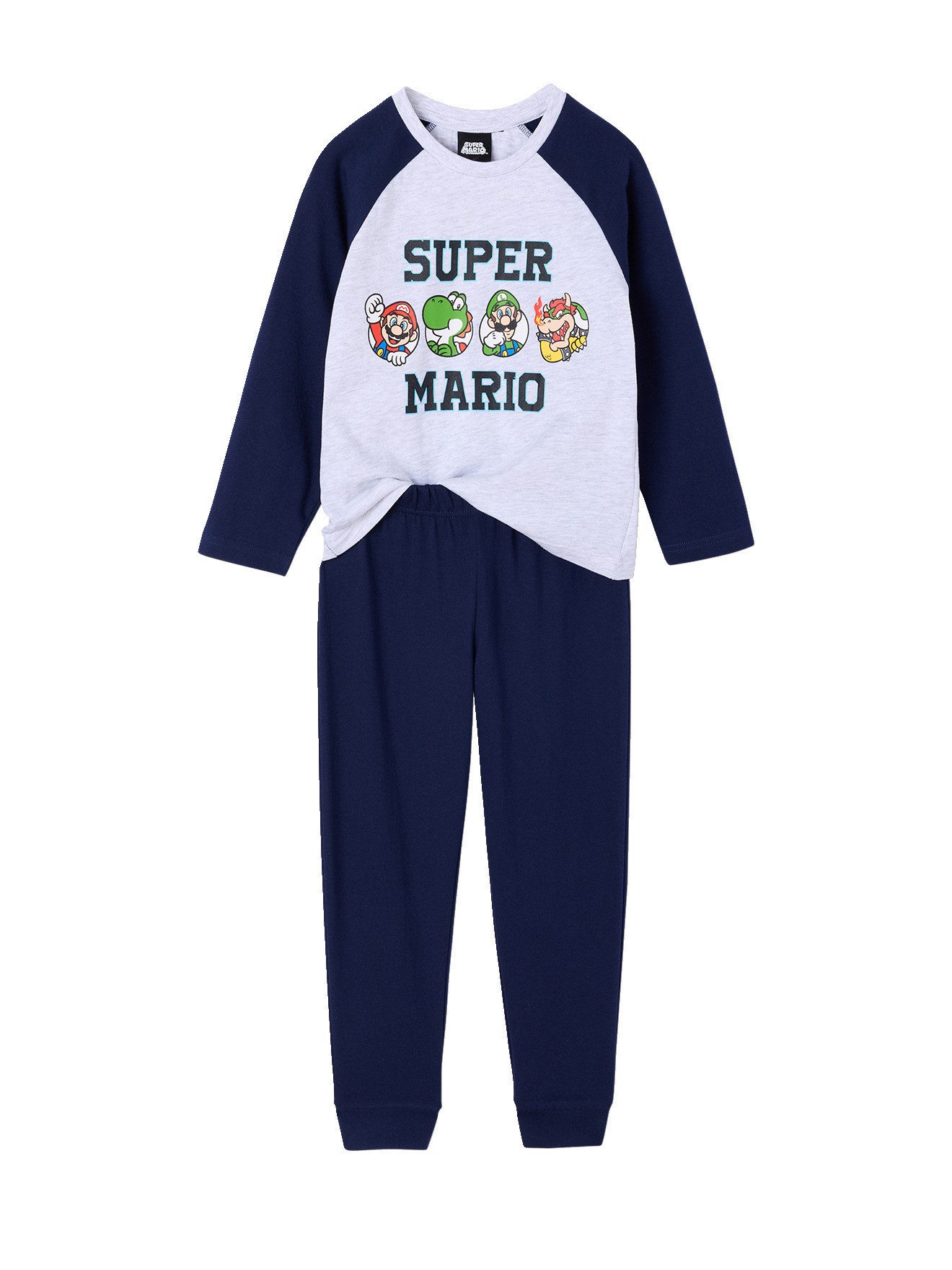 vertbaudet Schlafanzug Schlafanzug Kinder SUPER MARIO