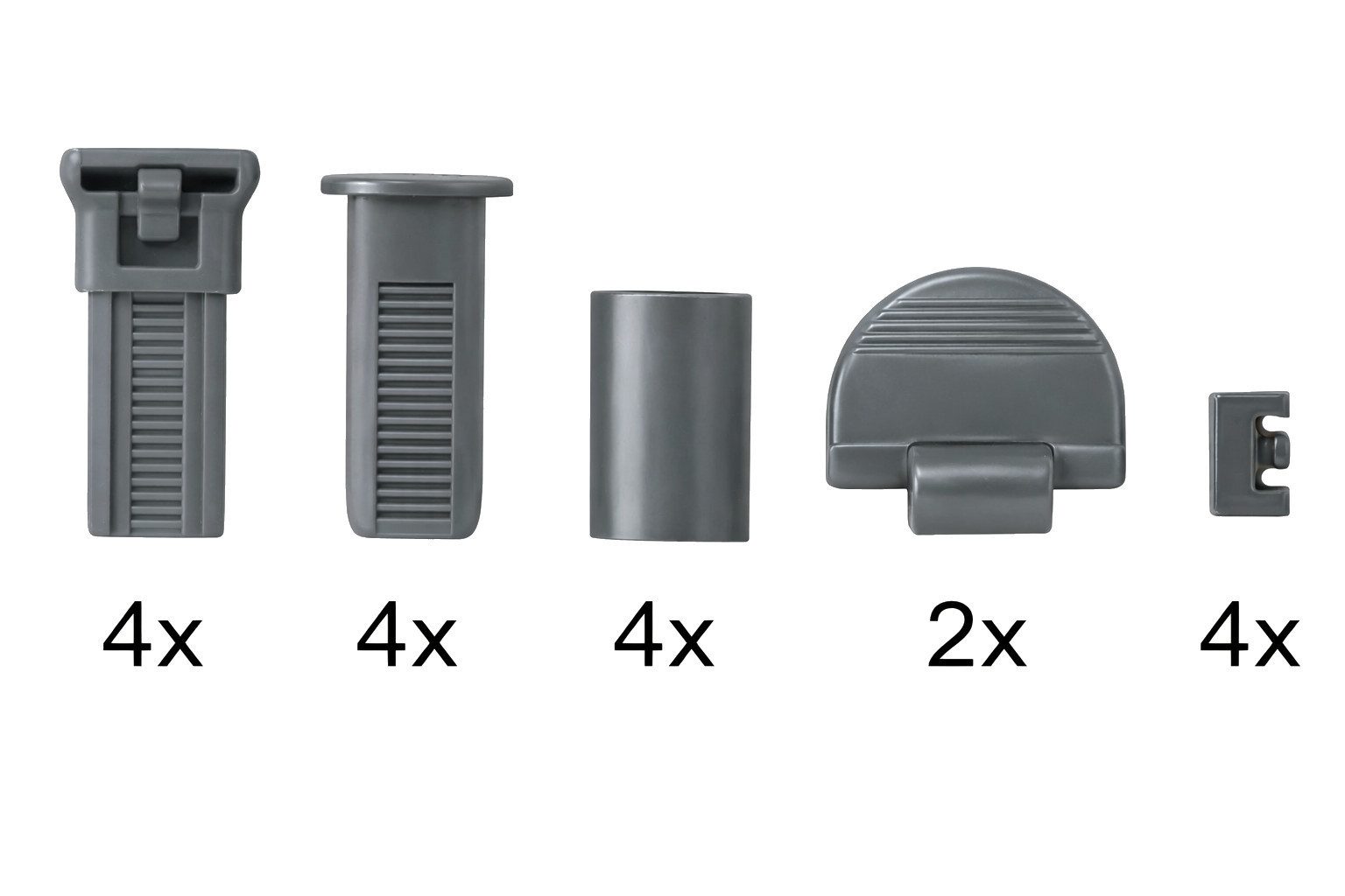 OTTO home Zubehör-Set DAHRA UNI Acc, Plissees, (Set, 1-tlg), für Plissee, Ersatzteilset