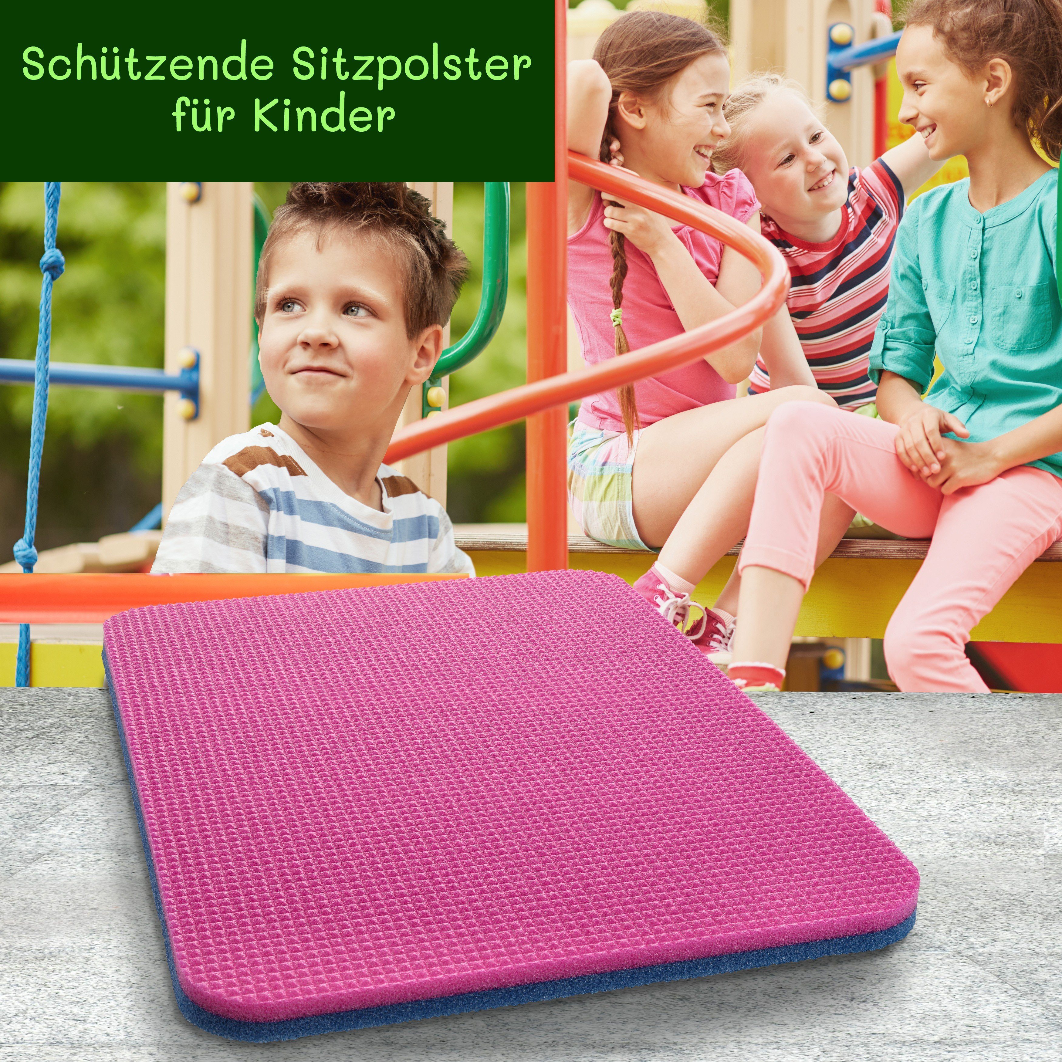 Yate Stuhlkissen Yate Stuhlkissen Set 12 Sitzkissen 30 x 22cm Schaumstoff Sitzunterlage
