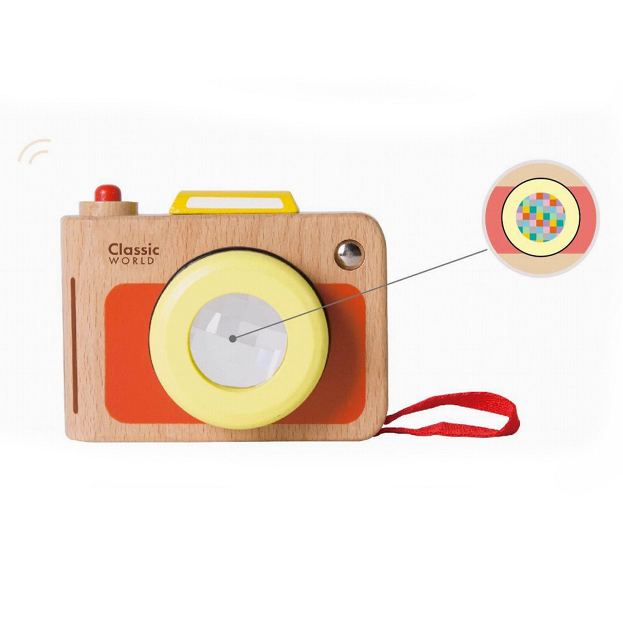 Classic World Spielzeug-Kamera Classic World - Spielzeug Kamera - 10x7,5x5cm - ab 10 Monaten, (1-tlg)