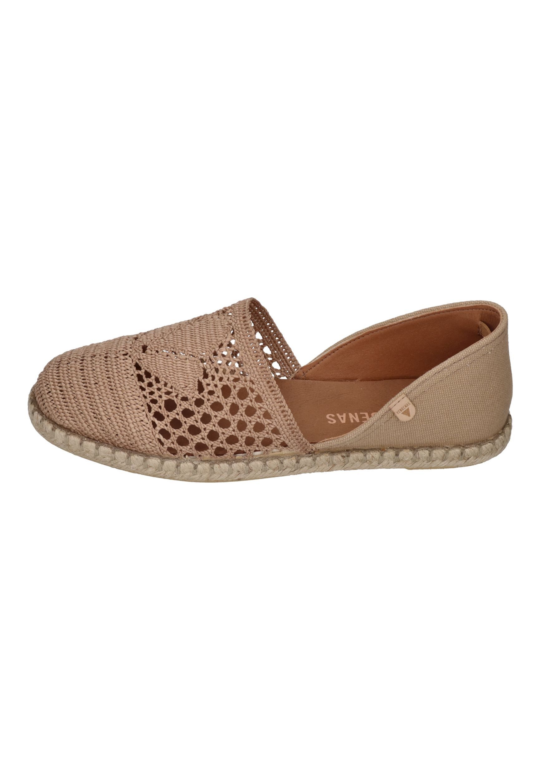 VERBENAS CARMEN CROCHET LINO PARIS Espadrille Piedra