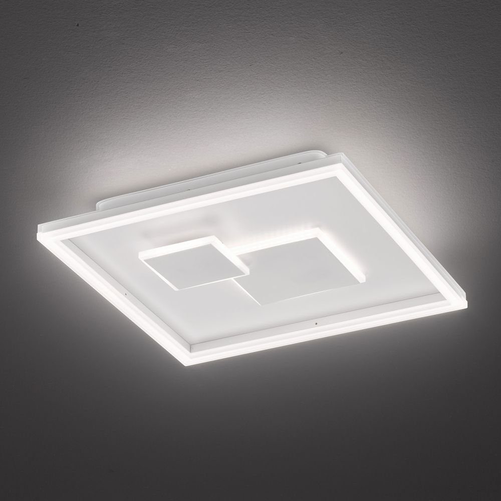 etc-shop LED Deckenleuchte, Deckenleuchte fest Warmweiß, Deckenlampe Wohnzimmer über LED-Leuchtmittel dimmbar LED verbaut, Schalter