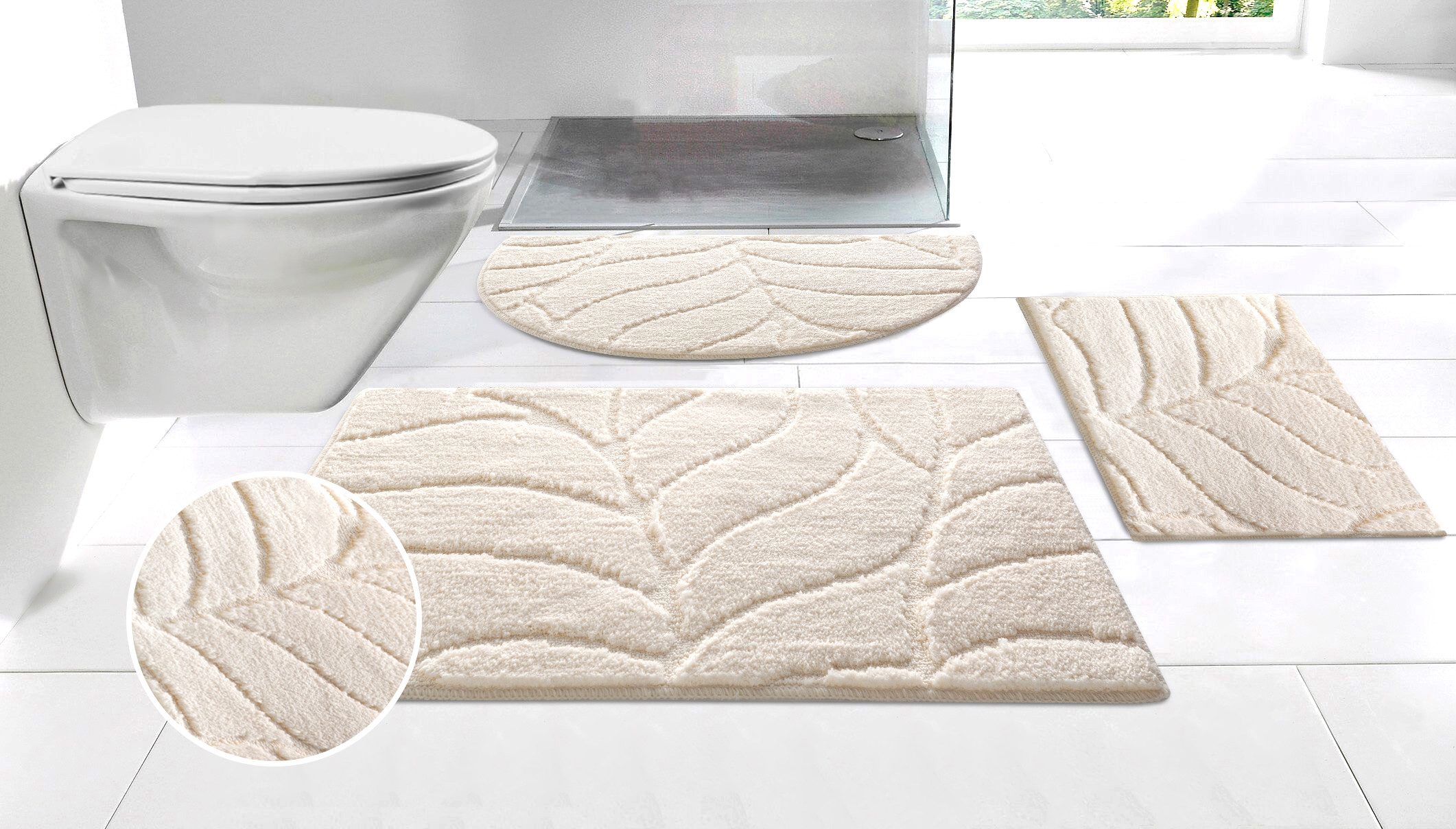 my home Badematte Epense, Badvorleger, Badezimmer günstig online kaufen