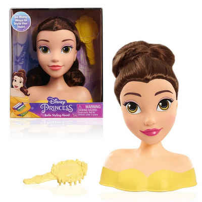 JustPlay Frisierkopf Disney Princess Belle Mini Styling Head