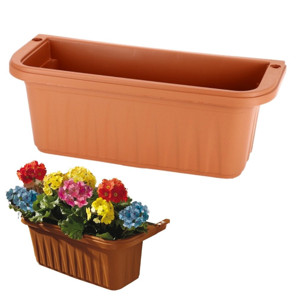 GarPet Balkonkasten Blumenkasten Balkonkasten mit Halterung günstig online kaufen