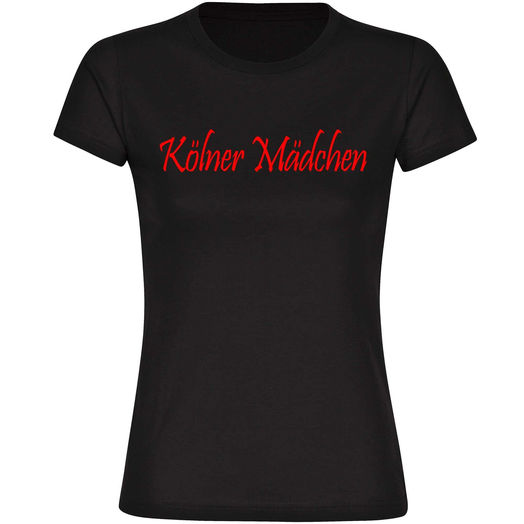 multifanshop T-Shirt Damen Köln - Kölner Mädchen - Frauen