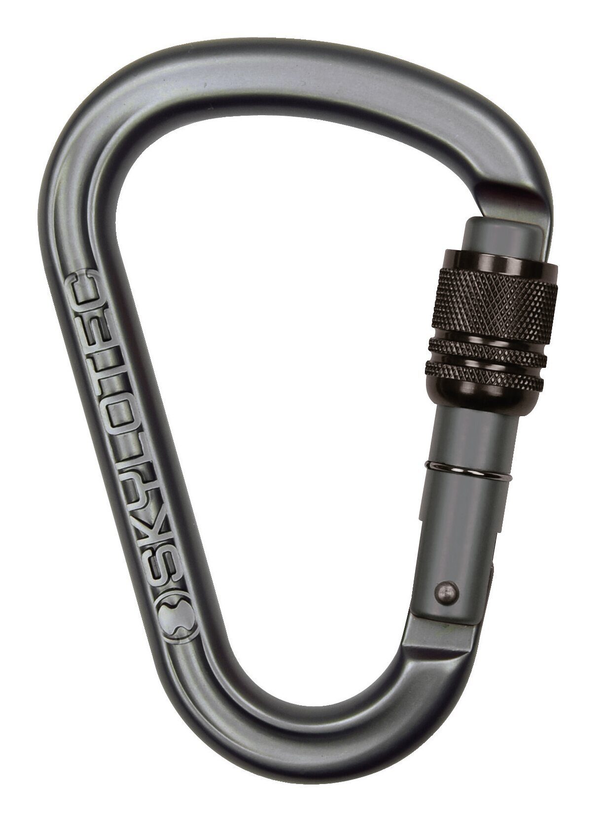 Skylotec Karabiner, HSM Schraubkarabiner, passO-SC, dunkelgrau