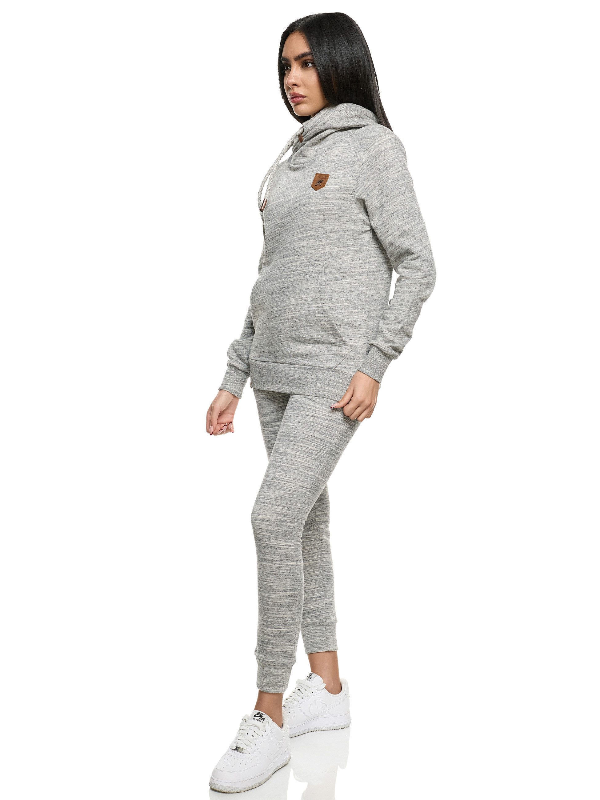 REPUBLIX Jogginganzug LUCIANA, Damen Zweiteiler Hausanzug Training Sportanzug Jogginganzug