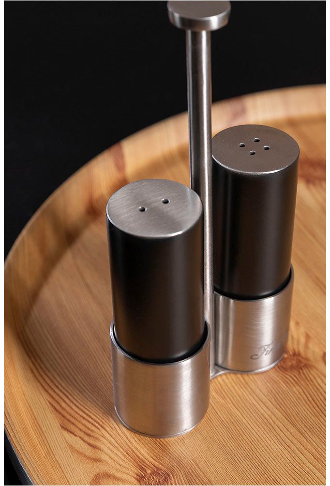 Fink Salz- / Pfefferstreuer ROCCO, (Set, 3-tlg)