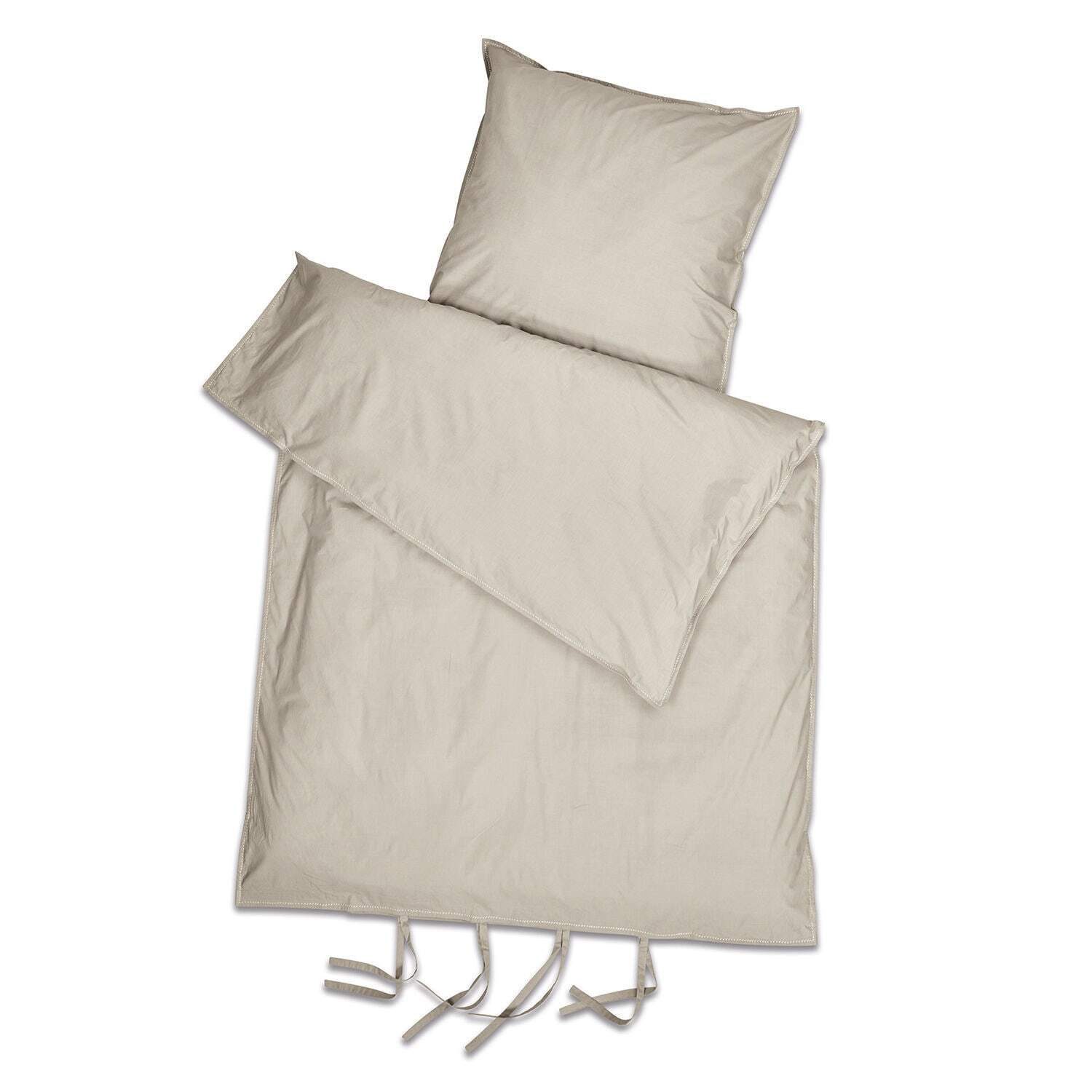 Mirabeau Bettwäsche Bettwäsche Monthelie beige, 100% Baumwolle