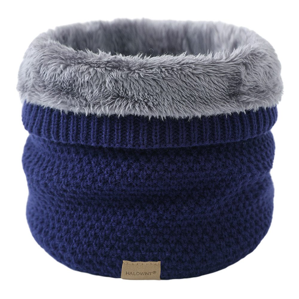 Blusmart Утеплитель для шеи Unisex-Halsband und warmer Schal, Hochgeschlossenes, verstärktes Fleecehalsband zum Schutz vor Kälte