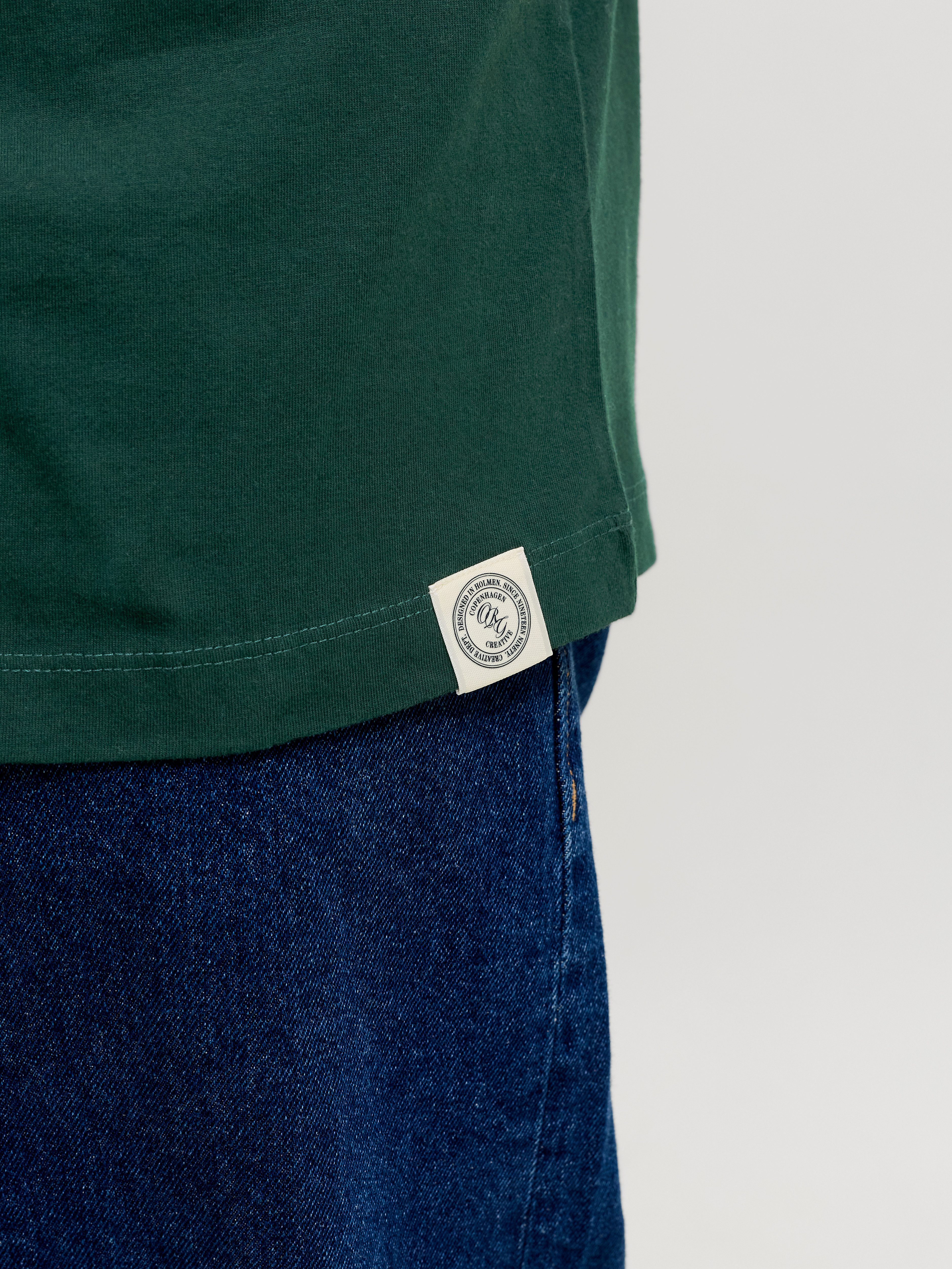 Jack & Jones PlusSize T-Shirt JORFREDERIKSBERG MONOGRAM TEE SS CN PLS Baumwolle – Bild 3 von 5