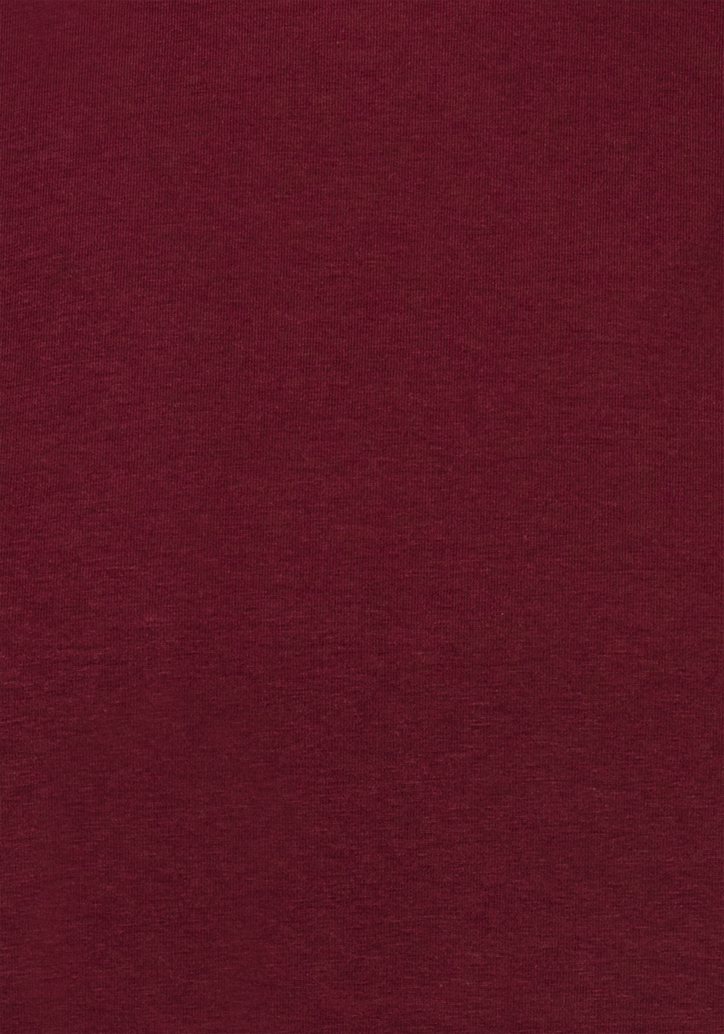 Herren Shirts H.I.S Kurzarmshirt (3er-Pack) mit H.I.S Print unten am Saum
