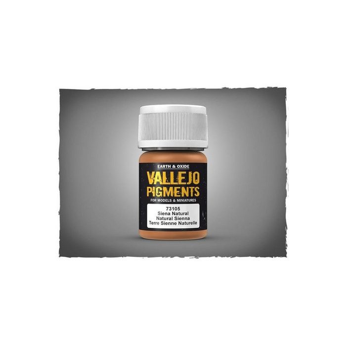 Vallejo Acrylfarbe VAL-73.105 - Pigments - Natural Sienna 35 ml