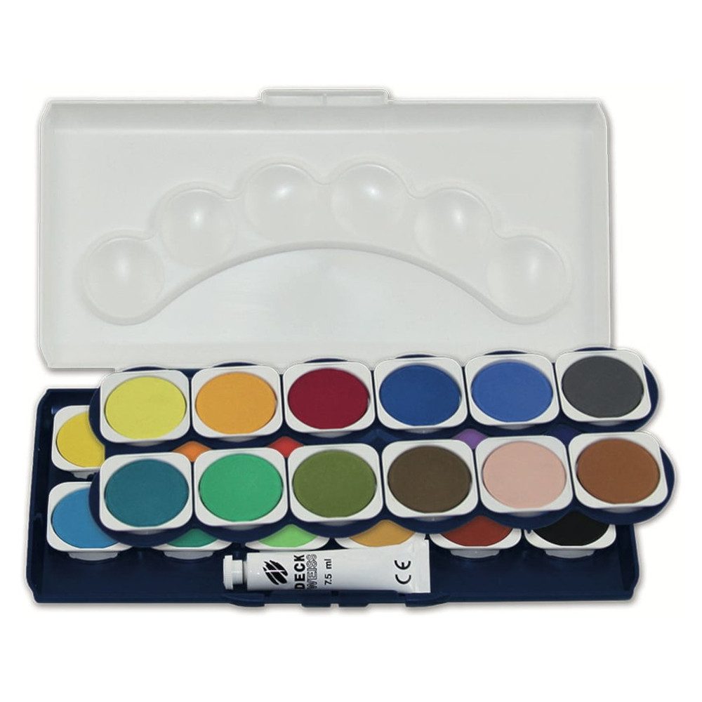 Stylex Schulheft Stylex - Deckfarbkasten mit 24 Farben