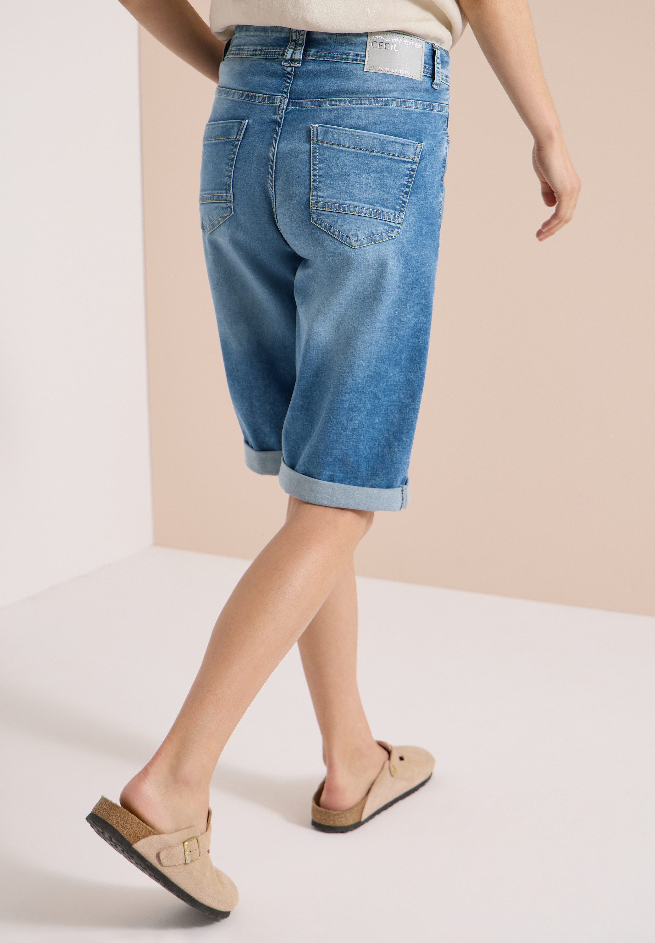 CECIL Shorts Neele Jeans-Shorts/Loose Fit mit Stretch