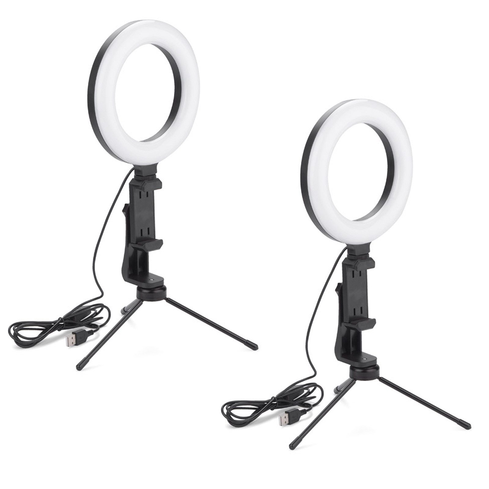 Ringlicht LED Handy Ringlampe Smartphone Lampe Licht Ringleuchte