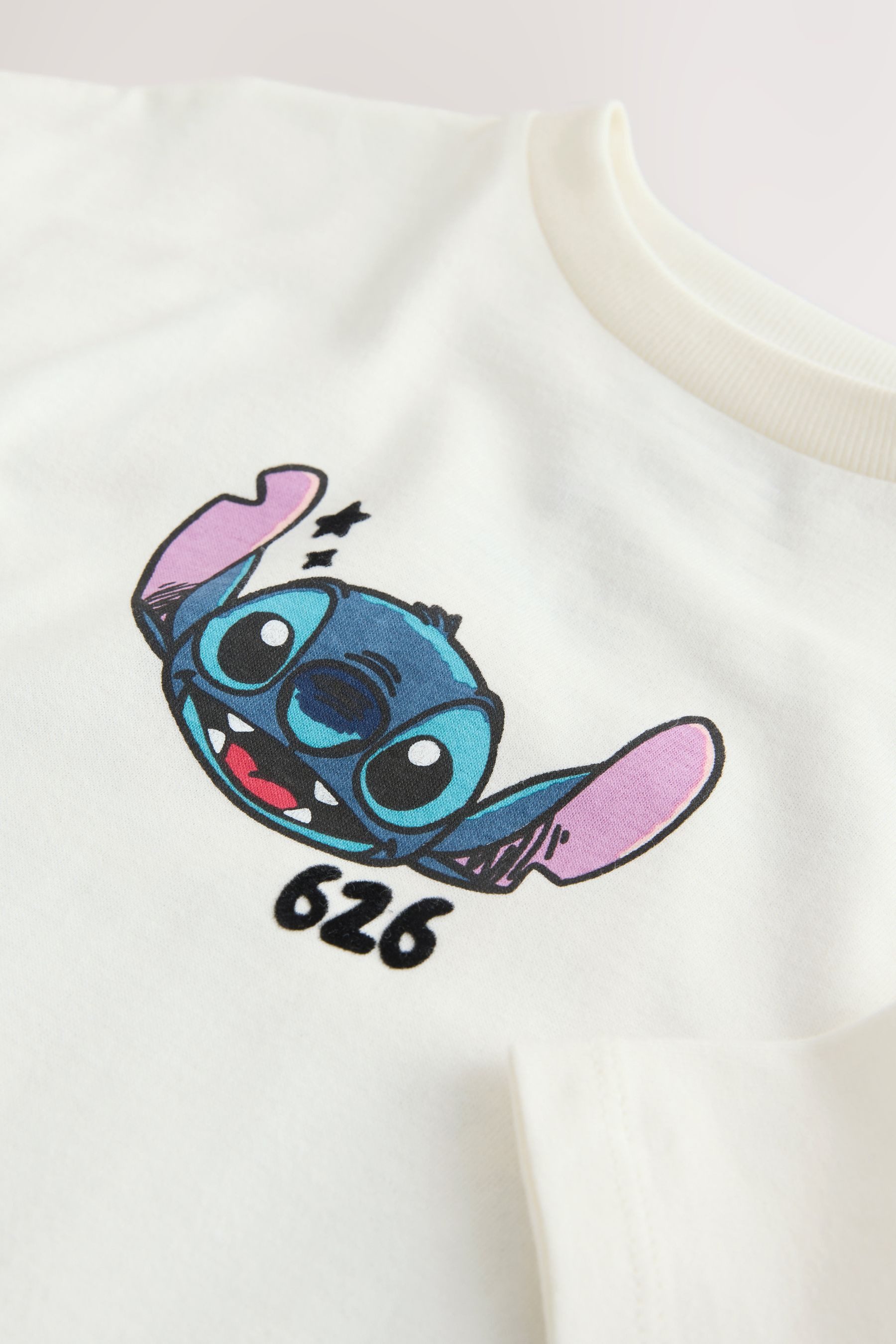 Next T-Shirt Oversized Fit T-Shirt mit Grafik, Lilo & Stitch (1-tlg) – Bild 5 von 5