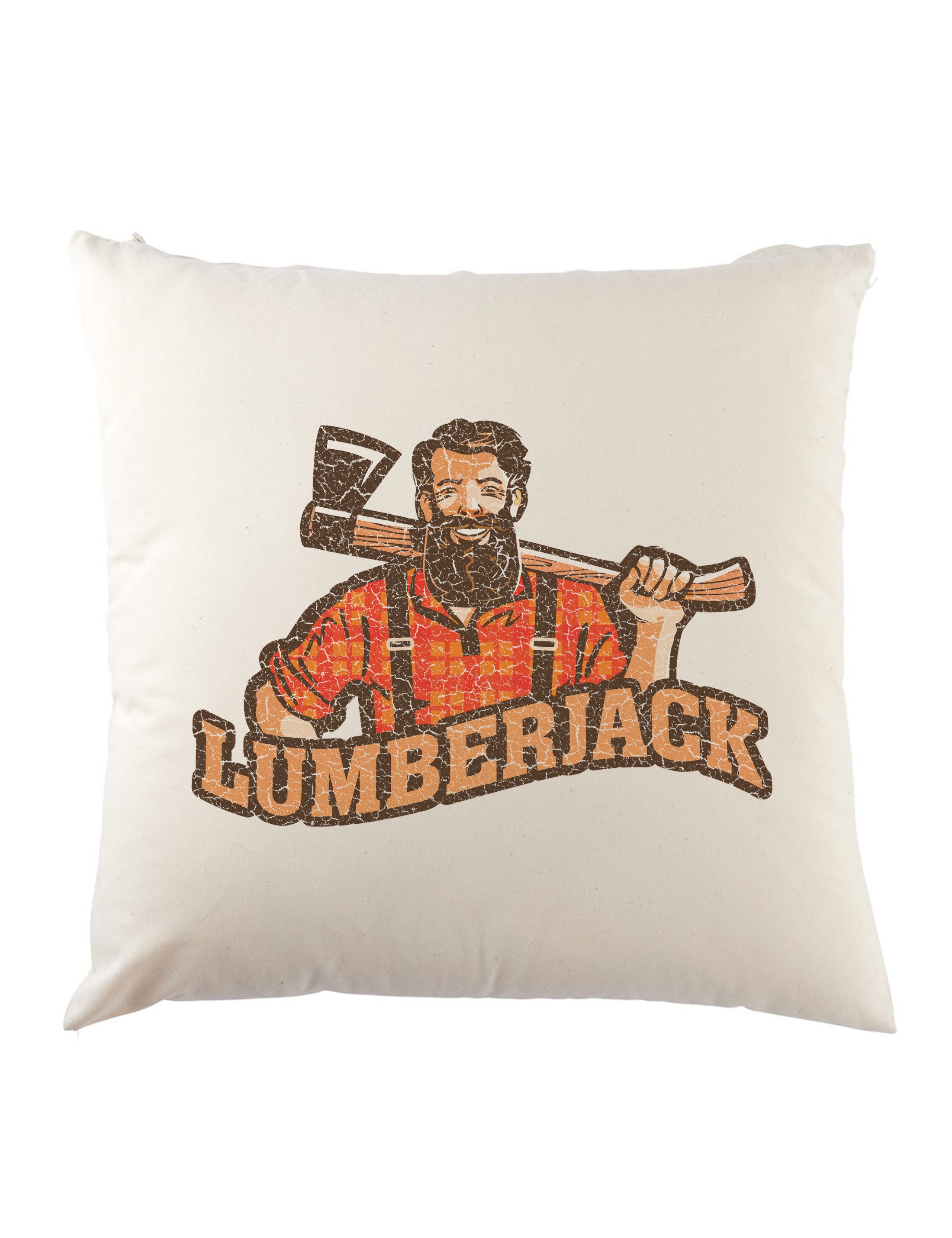Urban Backwoods Dekokissen Lumberjack VI Dekokissen Holzfäller Axt Waldarbeiter Förster Logger, Woodcutter Woodsman Woodworker Jack