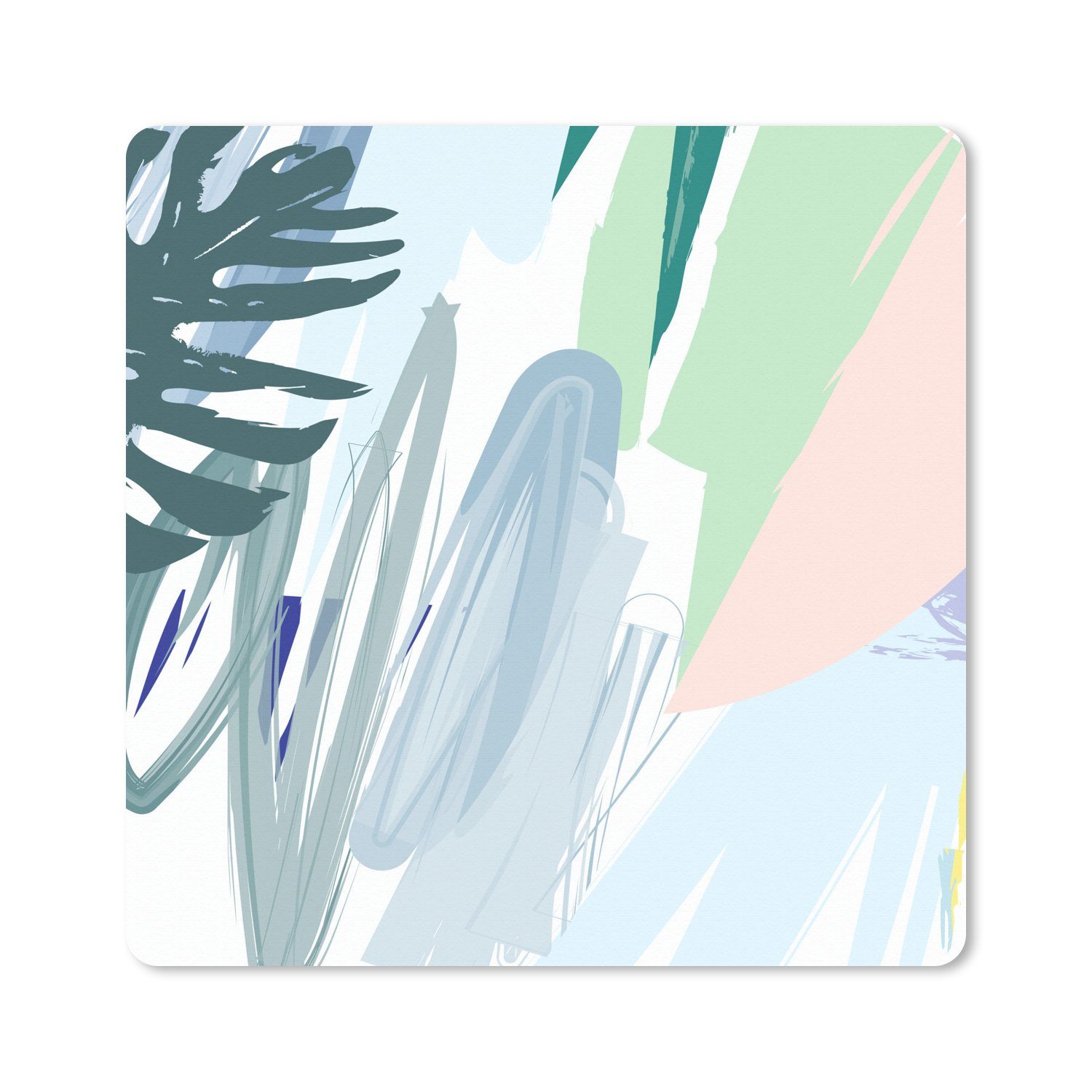 MuchoWow Mauspad (1-St), Mouse pad groß, Schreibtisch Zubehör, 50x50 cm