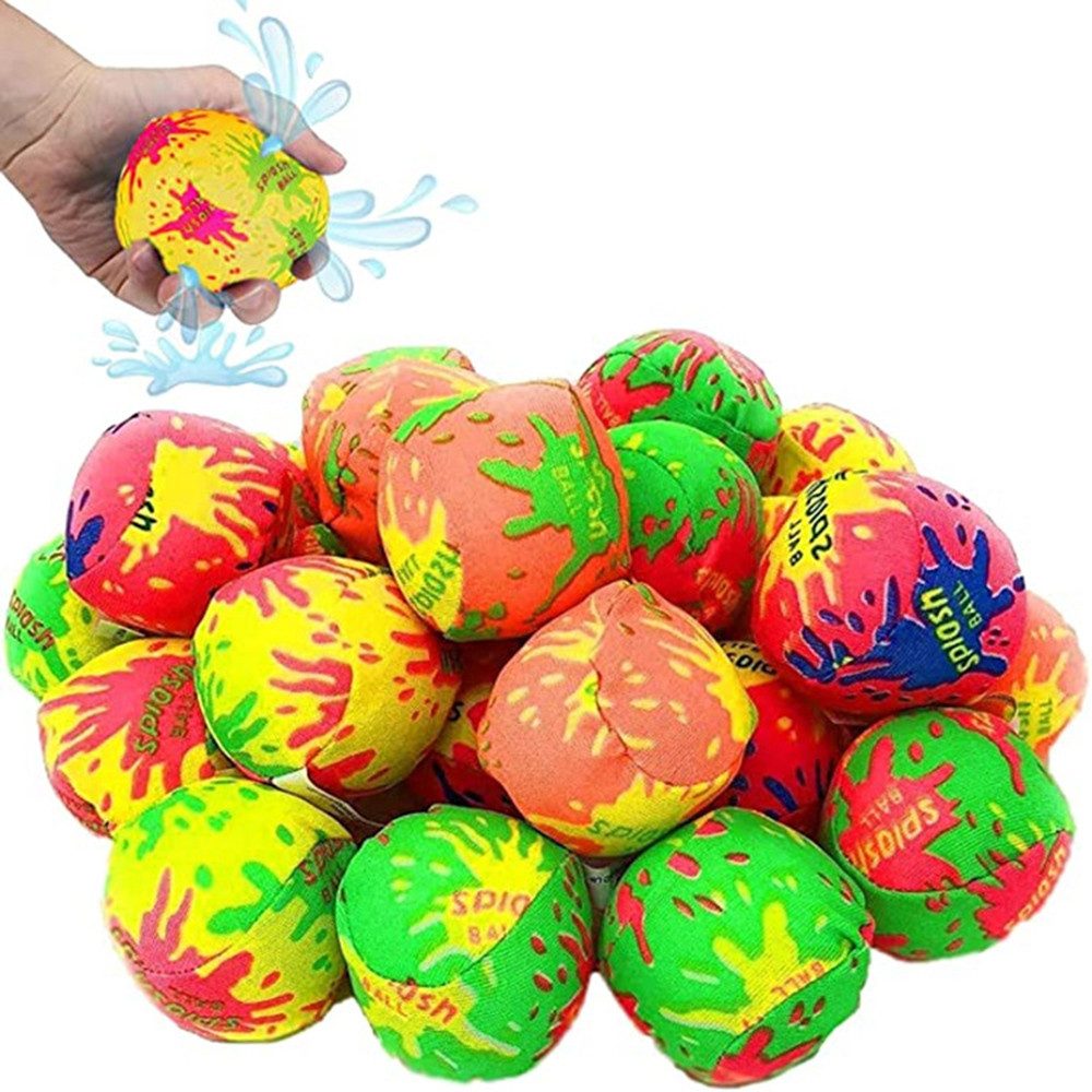 CLTYQ Wasserball Wiederverwendbare Wasserbälle Beachbälle Splash Toys (10-St)