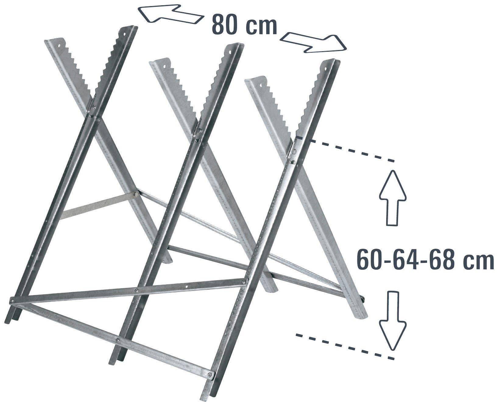 Einhell Sägebock, für Baustämme bis Ø 30 cm