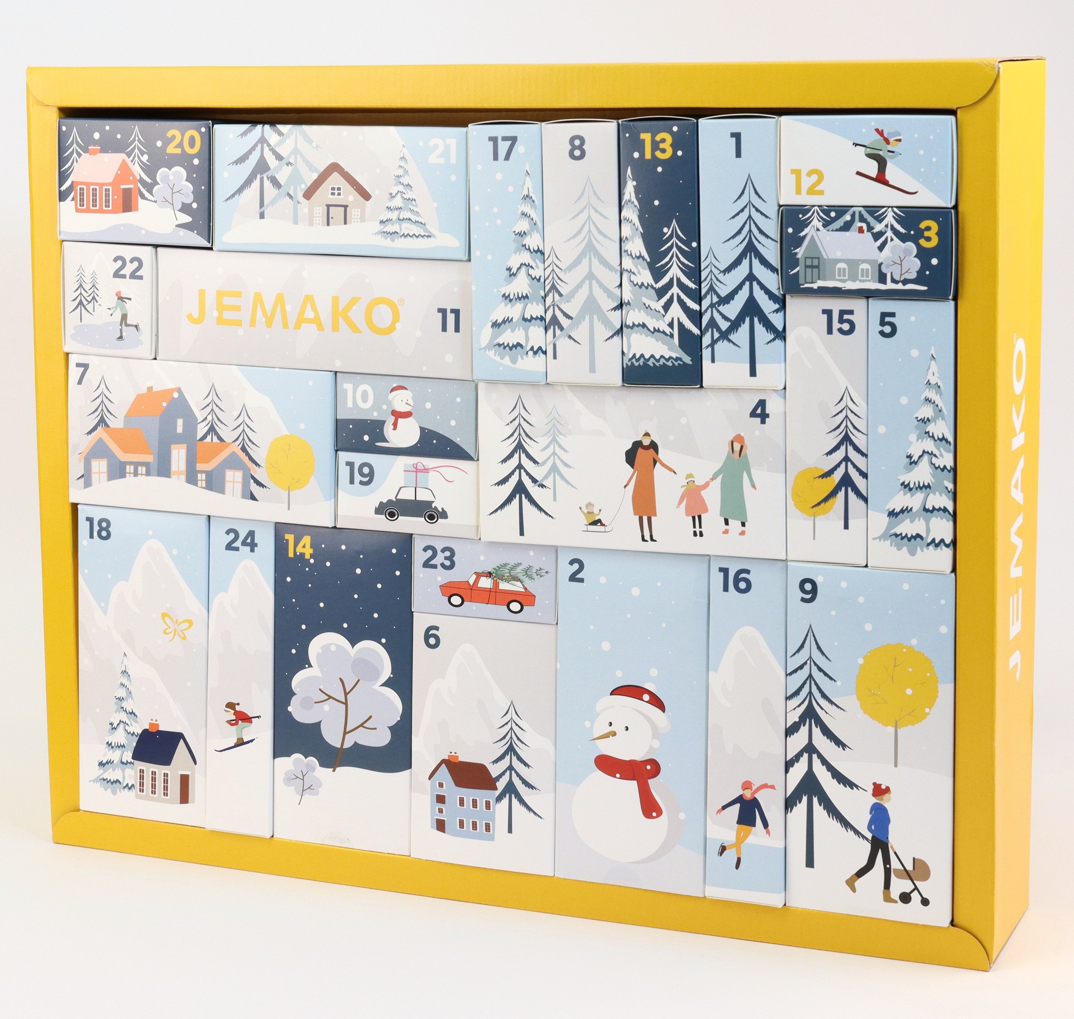 Jemako Adventskalender SONDEREDITION Jemako Adventskalender limitierte Stückzahl (24-tlg)