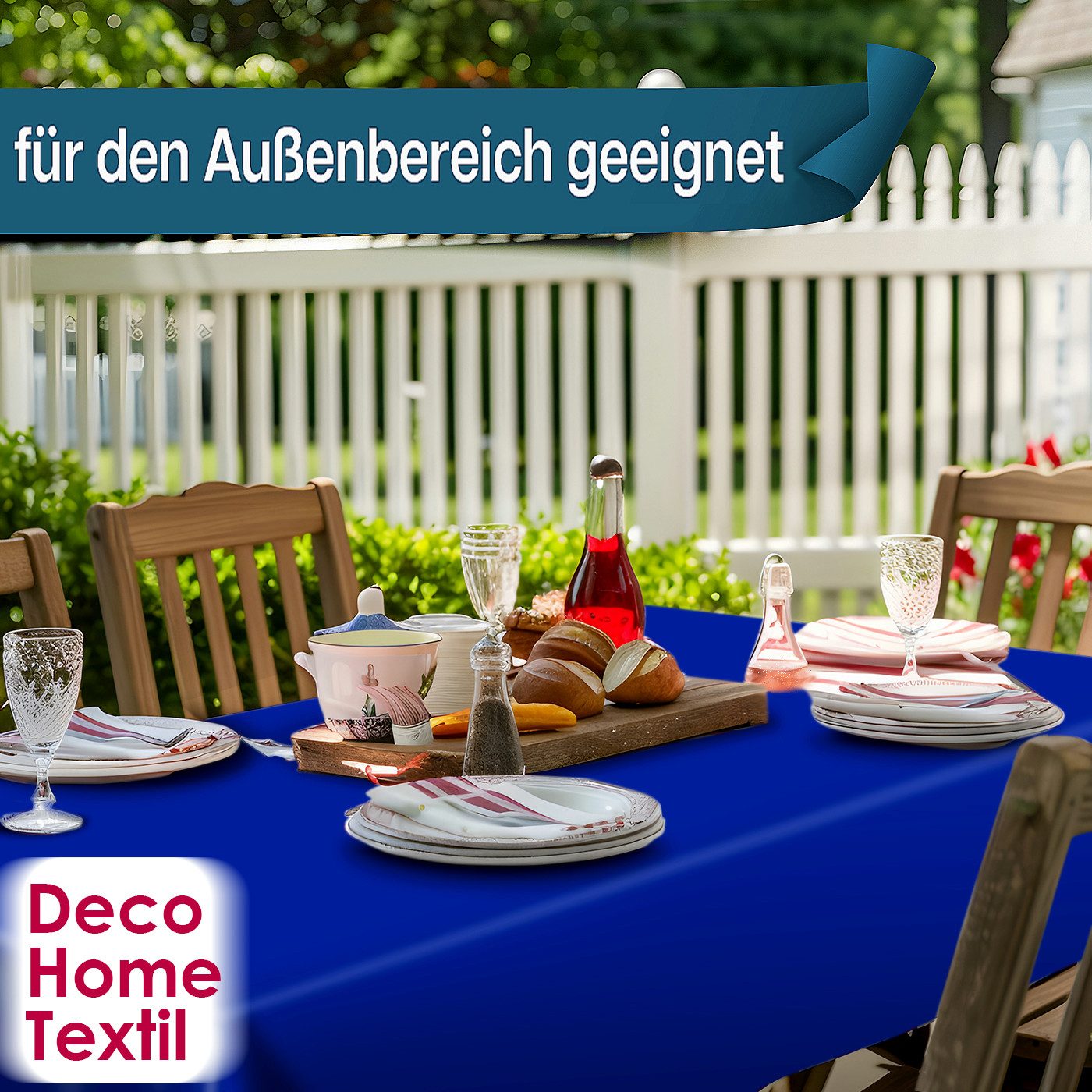 DecoHomeTextil Heimtextilmanufaktur Tischdecke Partytischdecke Lackfolie Re günstig online kaufen