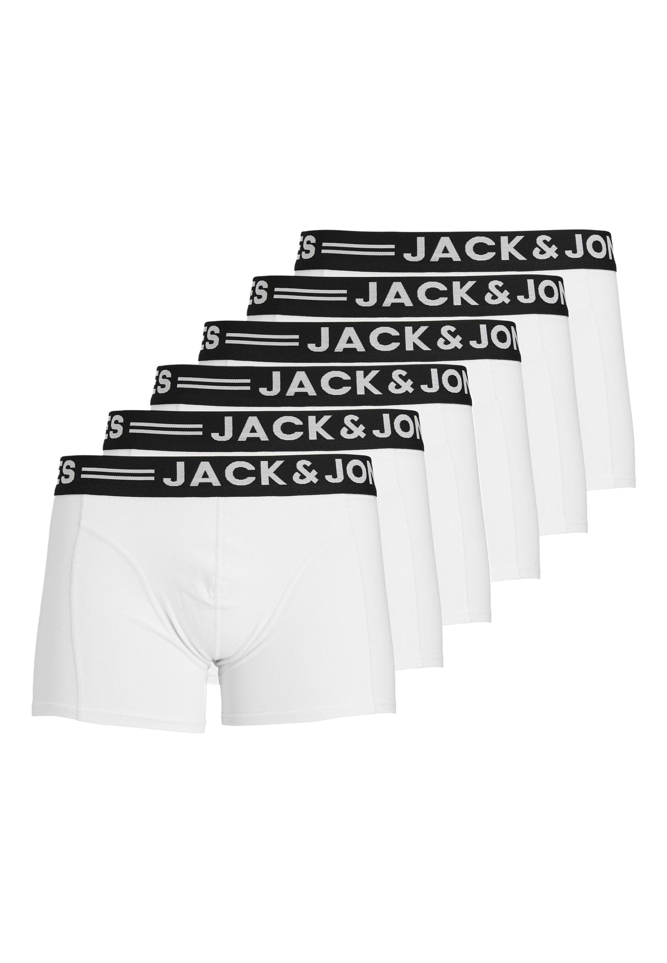 Jack & Jones Retro Boxer 6er Pack Sense (Spar-Set) Retro Short / Pant - Bau günstig online kaufen