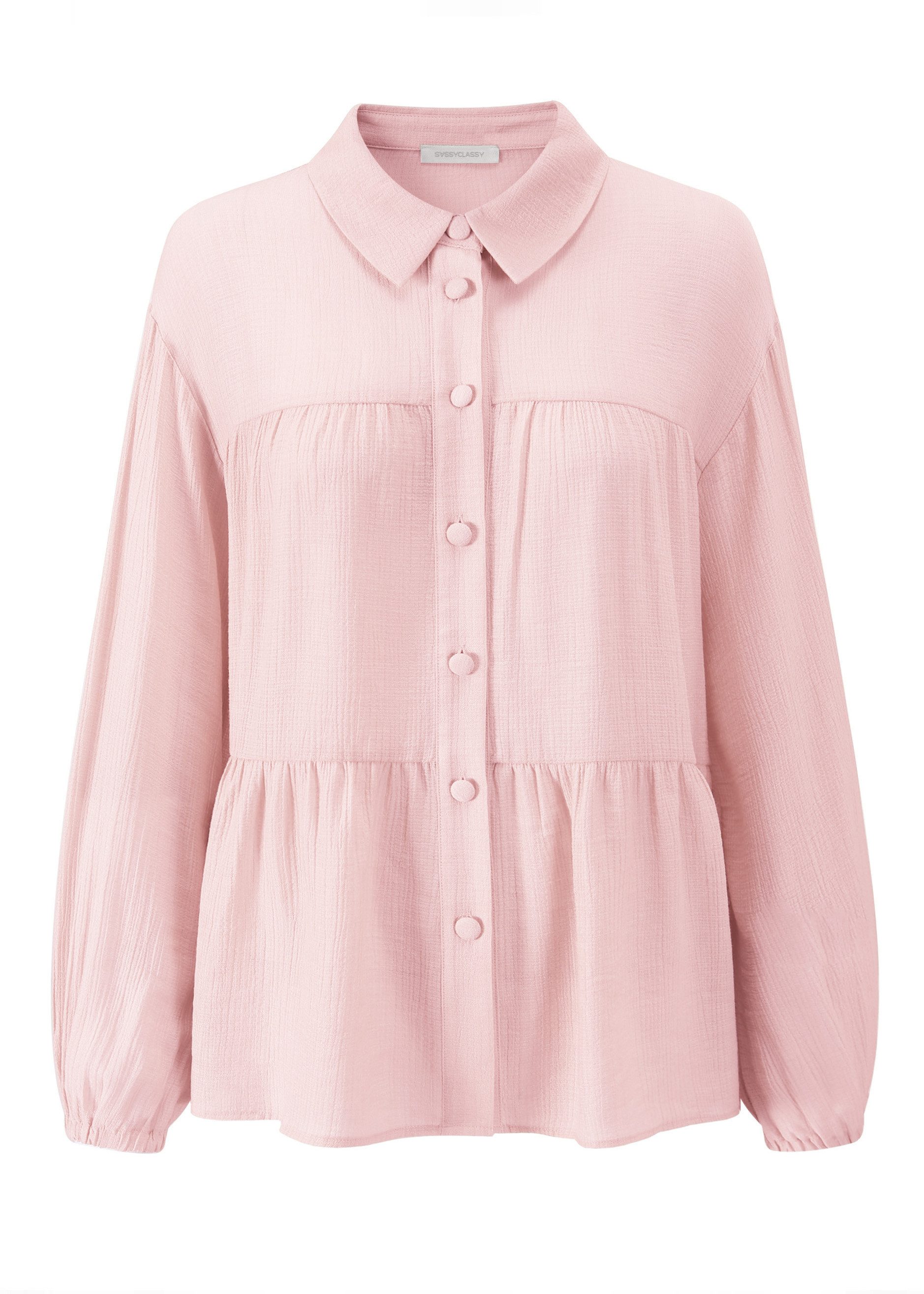 SASSYCLASSY Langarmbluse Oversize Bluse Damen aus günstig online kaufen