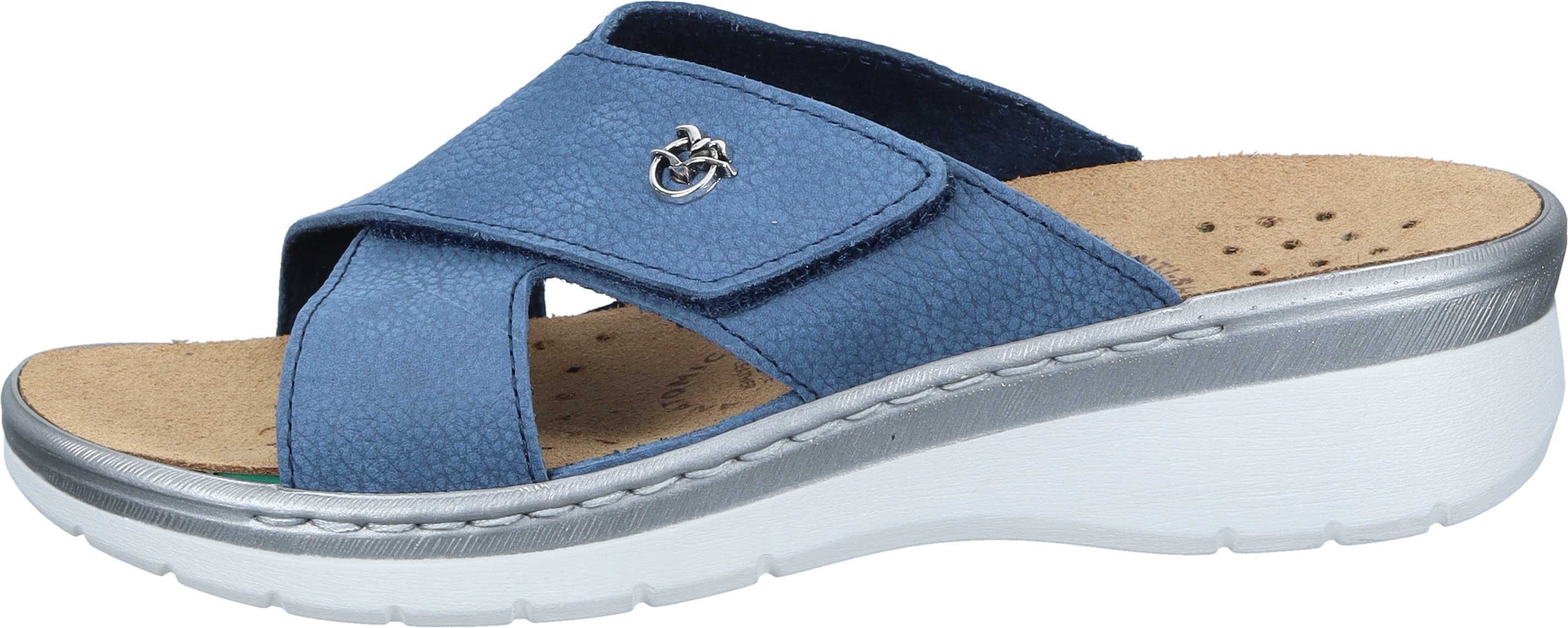 Fly Flot Pantoletten Pantolette aus Nubukleder günstig online kaufen