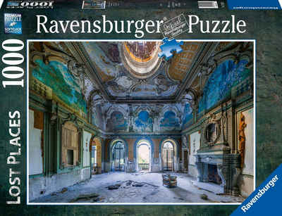 Ravensburger Puzzle Lost Places, The Palace, 1000 Puzzleteile, Made in Germany, FSC® - schützt Wald - weltweit