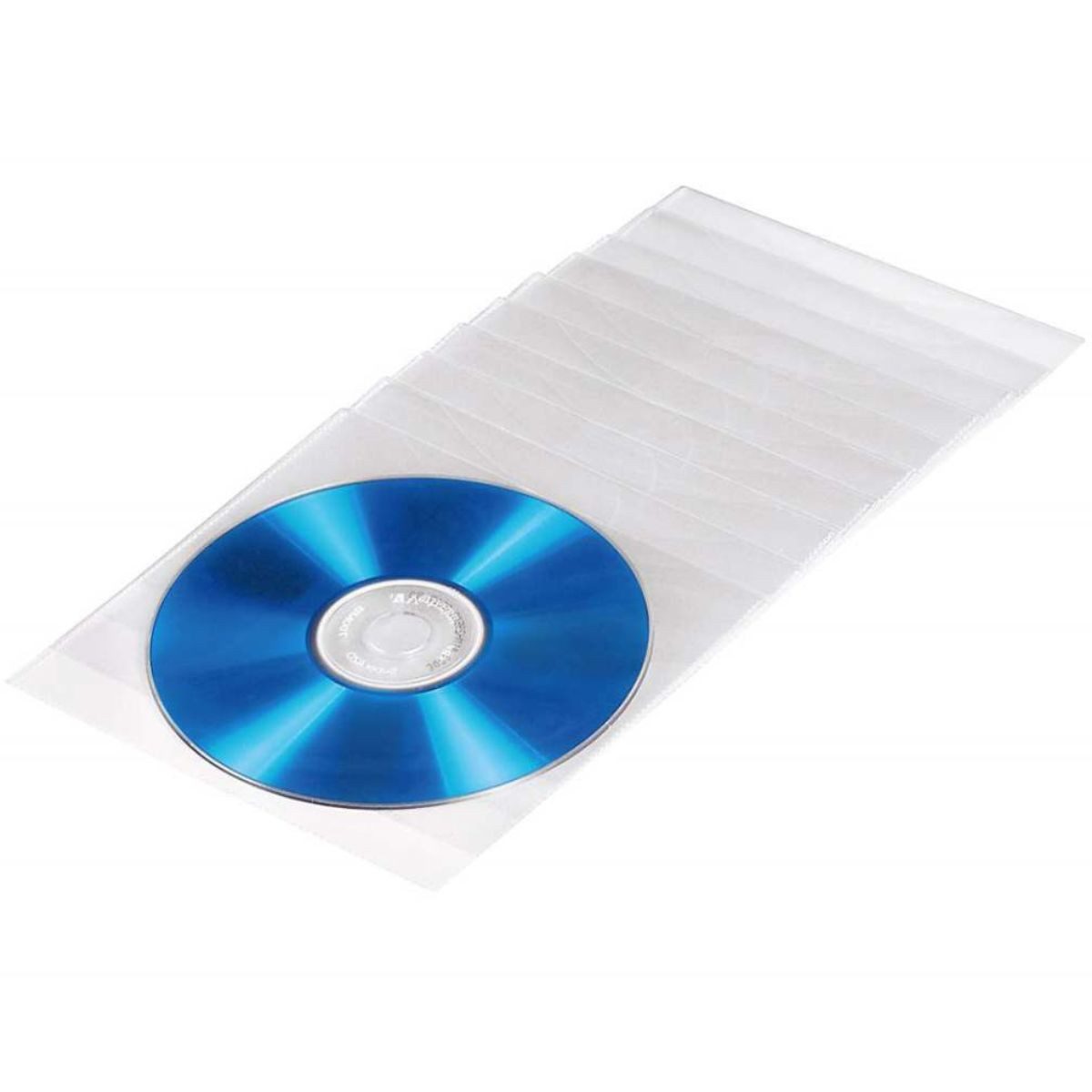 Hama CD-Hülle 25x PP Kunststoff Schutz-Hüllen CD-Hüllen Klar