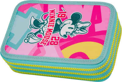 CoolPack Federmäppchen Etui, Disney, Minnie Mouse, befüllt