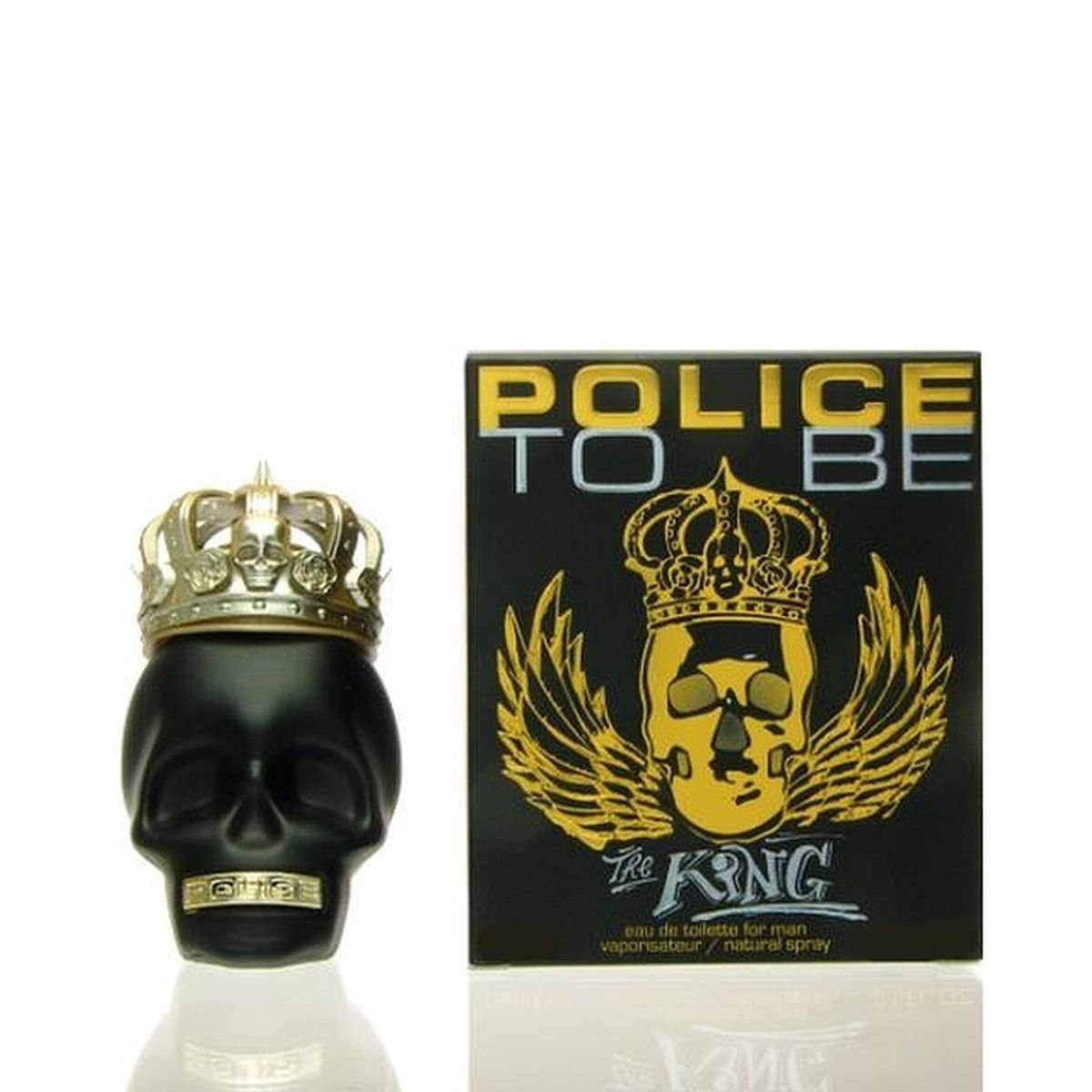 Police Eau de Toilette To Be The King, Glasflakon, Parfüm EDT, Herrenduft