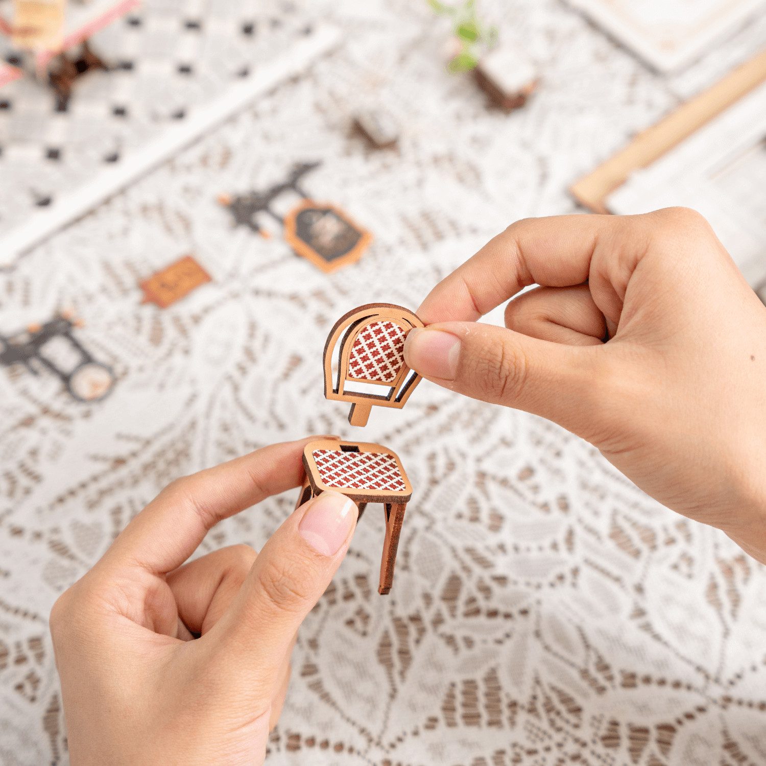 Robotime 3D-Puzzle Robotime Arcade Dating Book Nook, 148 Puzzleteile