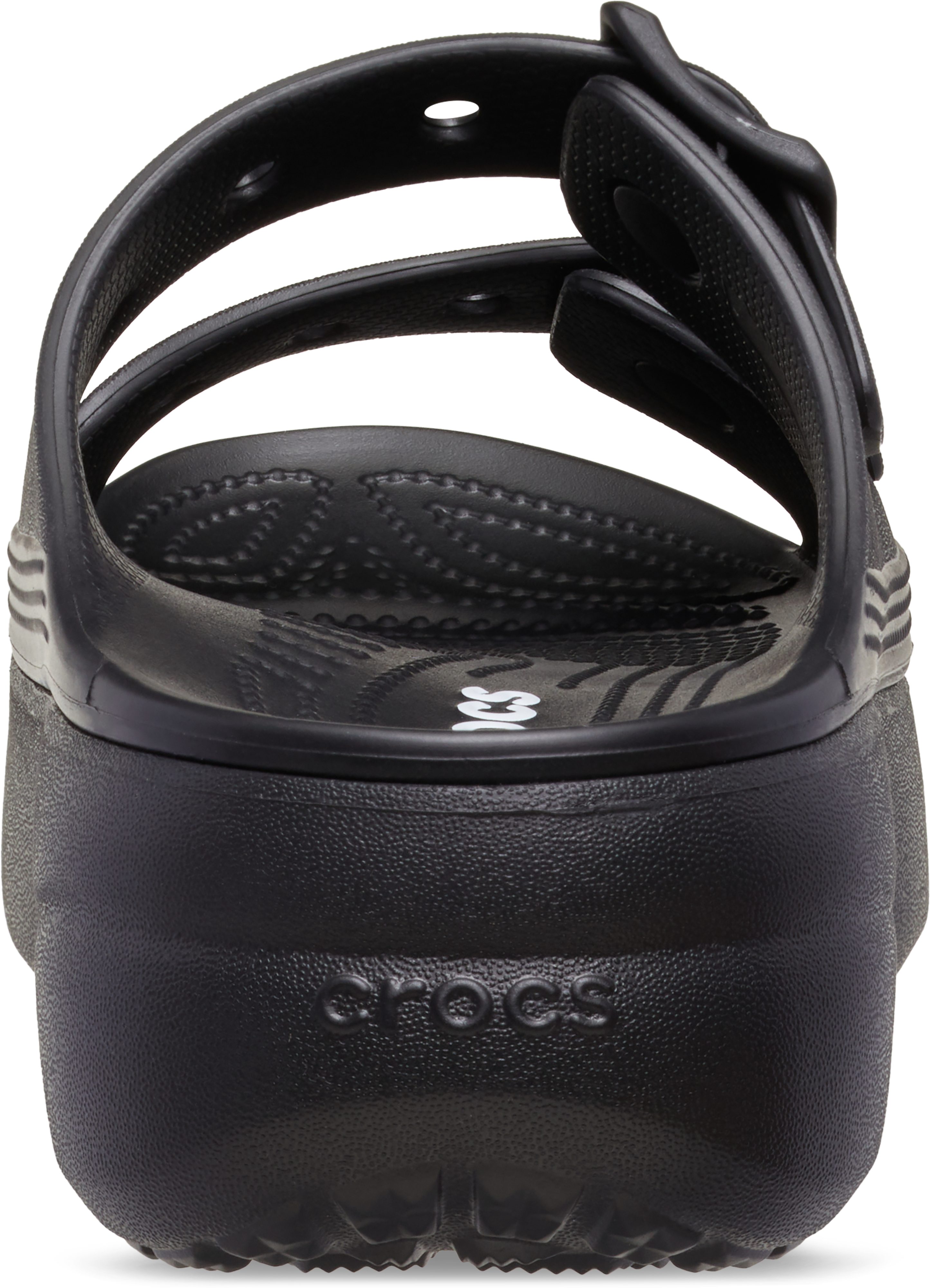 Crocs Saturday Platform Sandal Pantolette Sommerschuh, Strandschuh, Gartenschuh zum Schlupfen