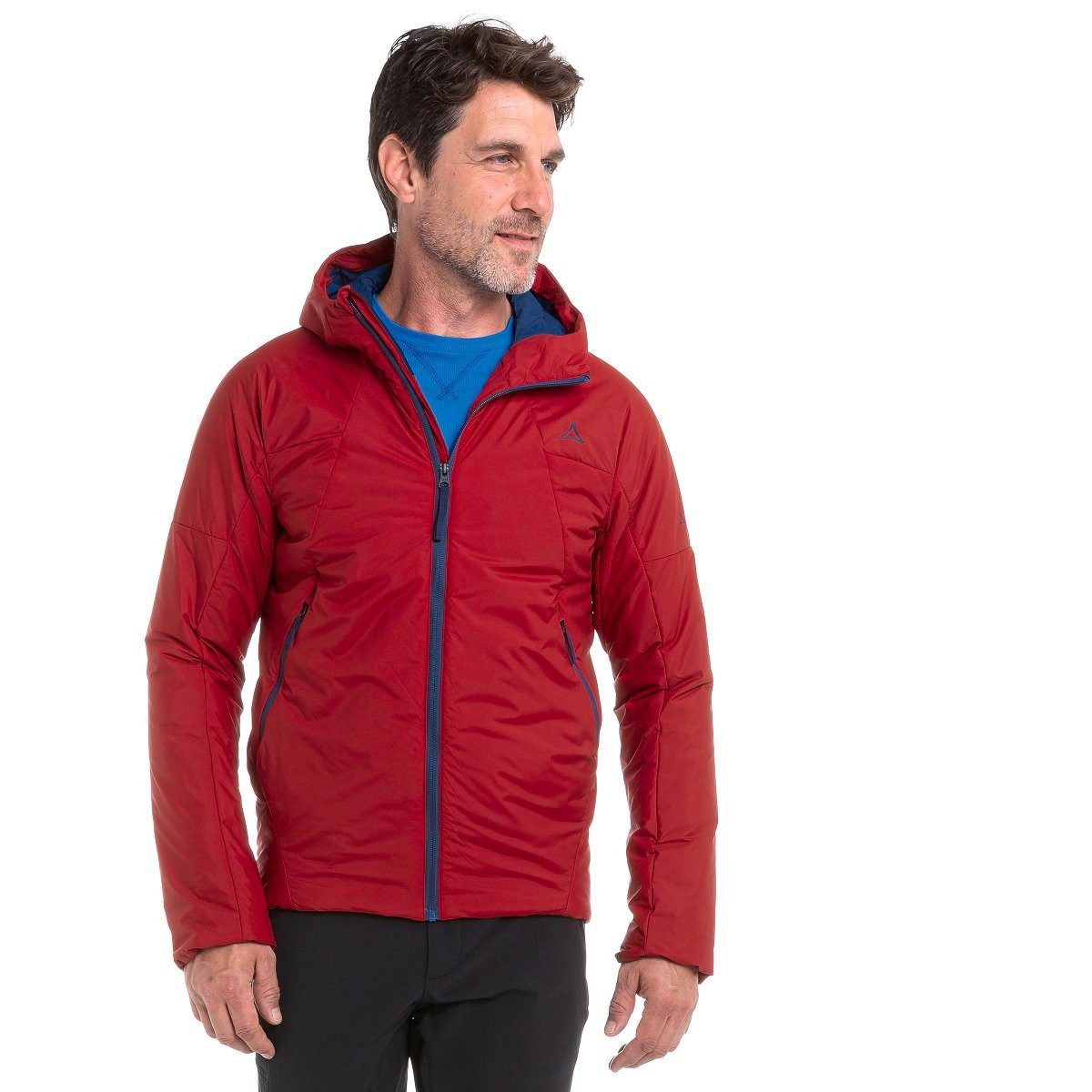 Schöffel Funktionsjacke Thermo Piemont weinrot Herren günstig online kaufen