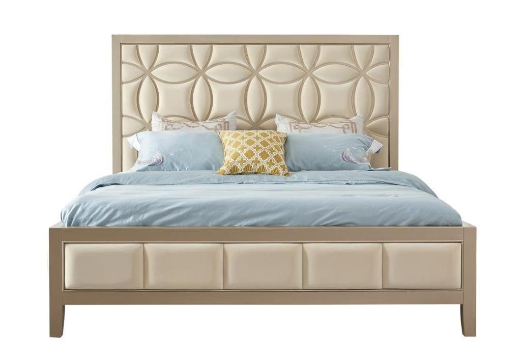 180x200cm Bett, Bett Doppel Holz Luxus Betten Royal Schlafzimmer JVmoebel