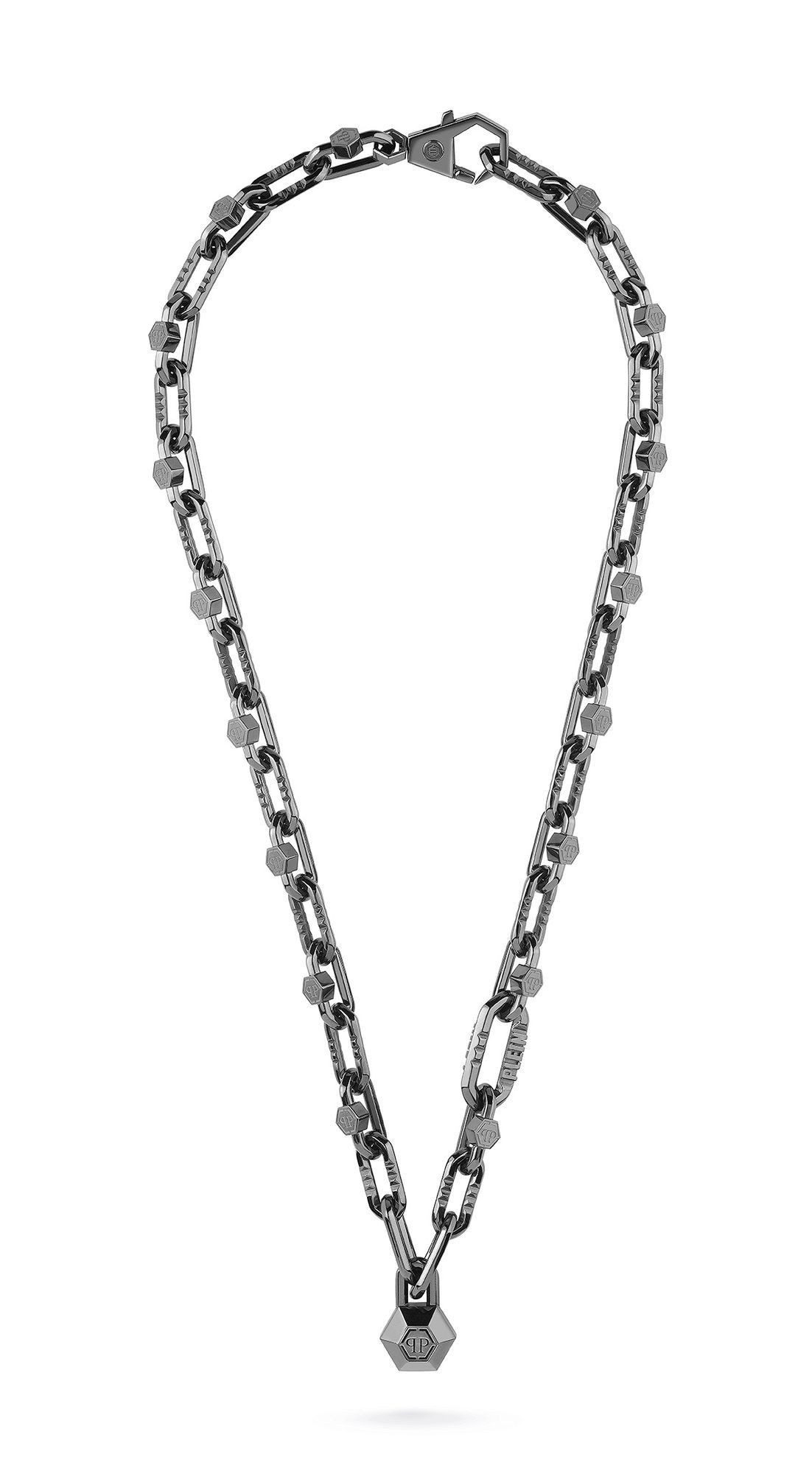 PHILIPP PLEIN Kette mit Anhänger Plein Logo