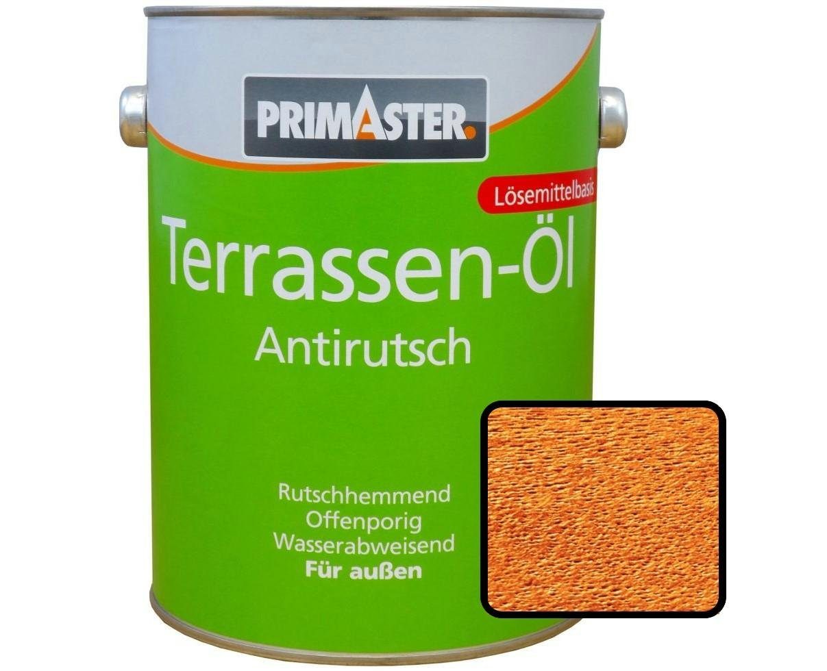 Primaster Hartholzöl Primaster Terrassen-Öl Anti Rutsch 2,5 L teak