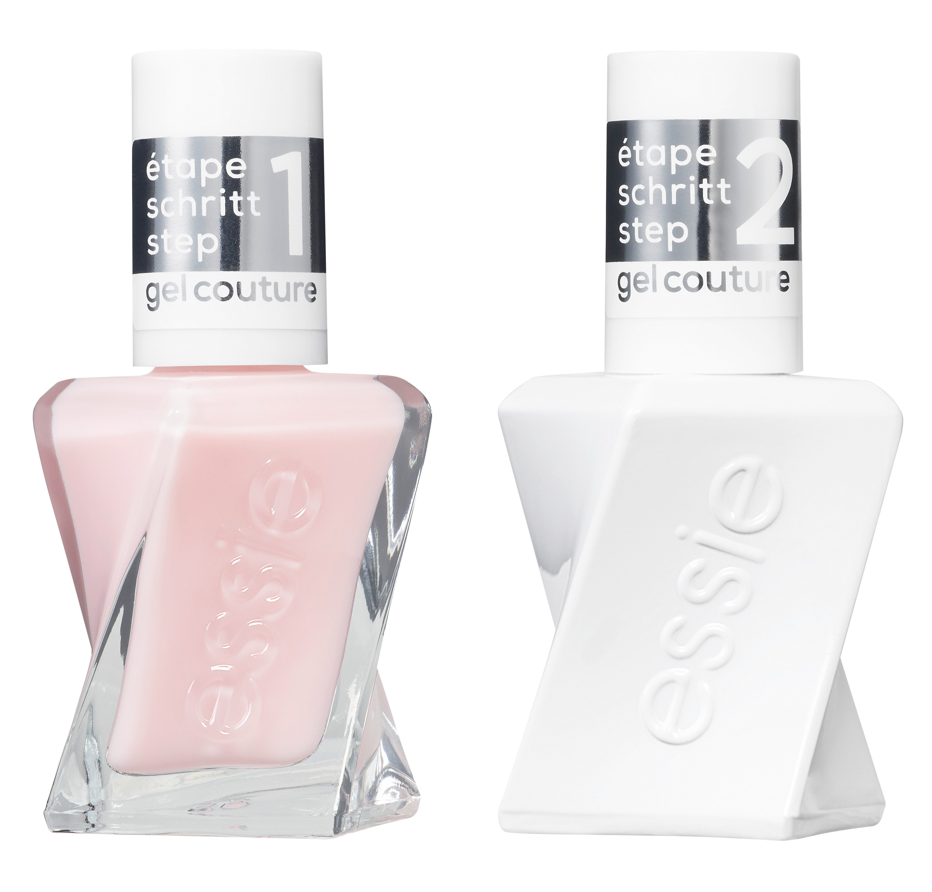 essie Nagellack-Set GEL COUTURE SET, 2-tlg., mit natürlichen Inhaltsstoffen