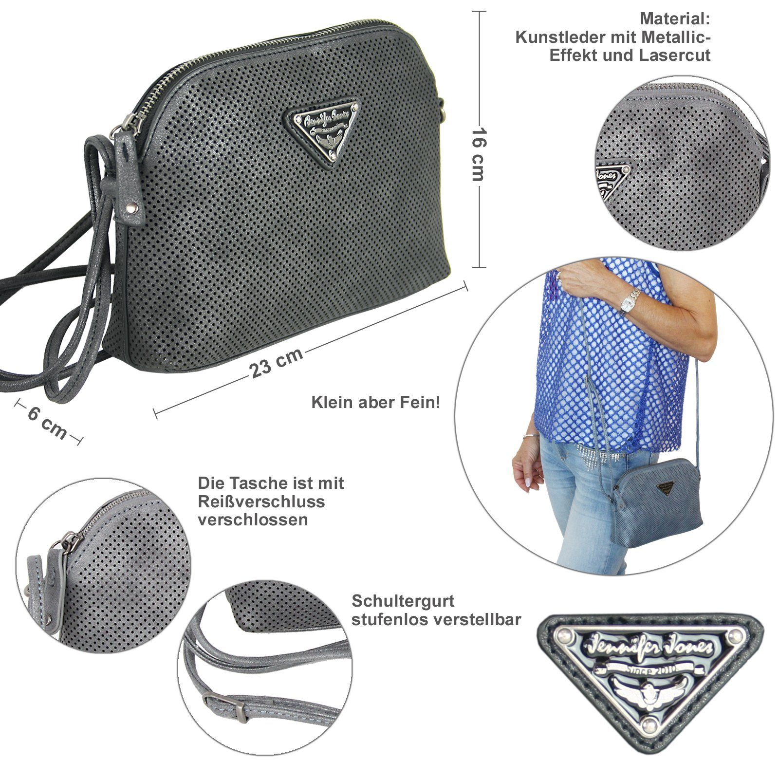 J JONES JENNIFER JONES Schultertasche Kleine günstig online kaufen