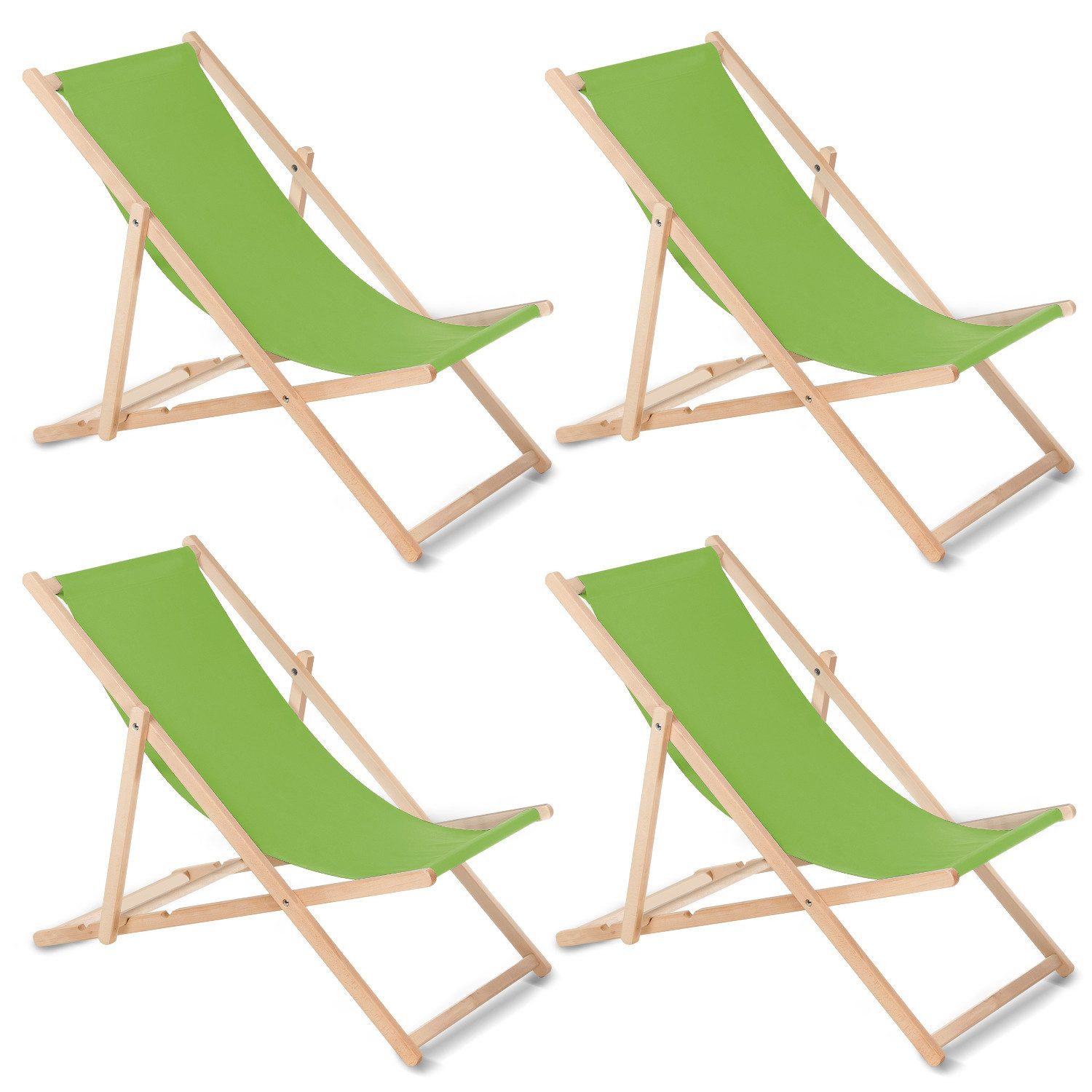 GreenBlue Gartenliege GB183, 4 St., Klassischer günstig online kaufen