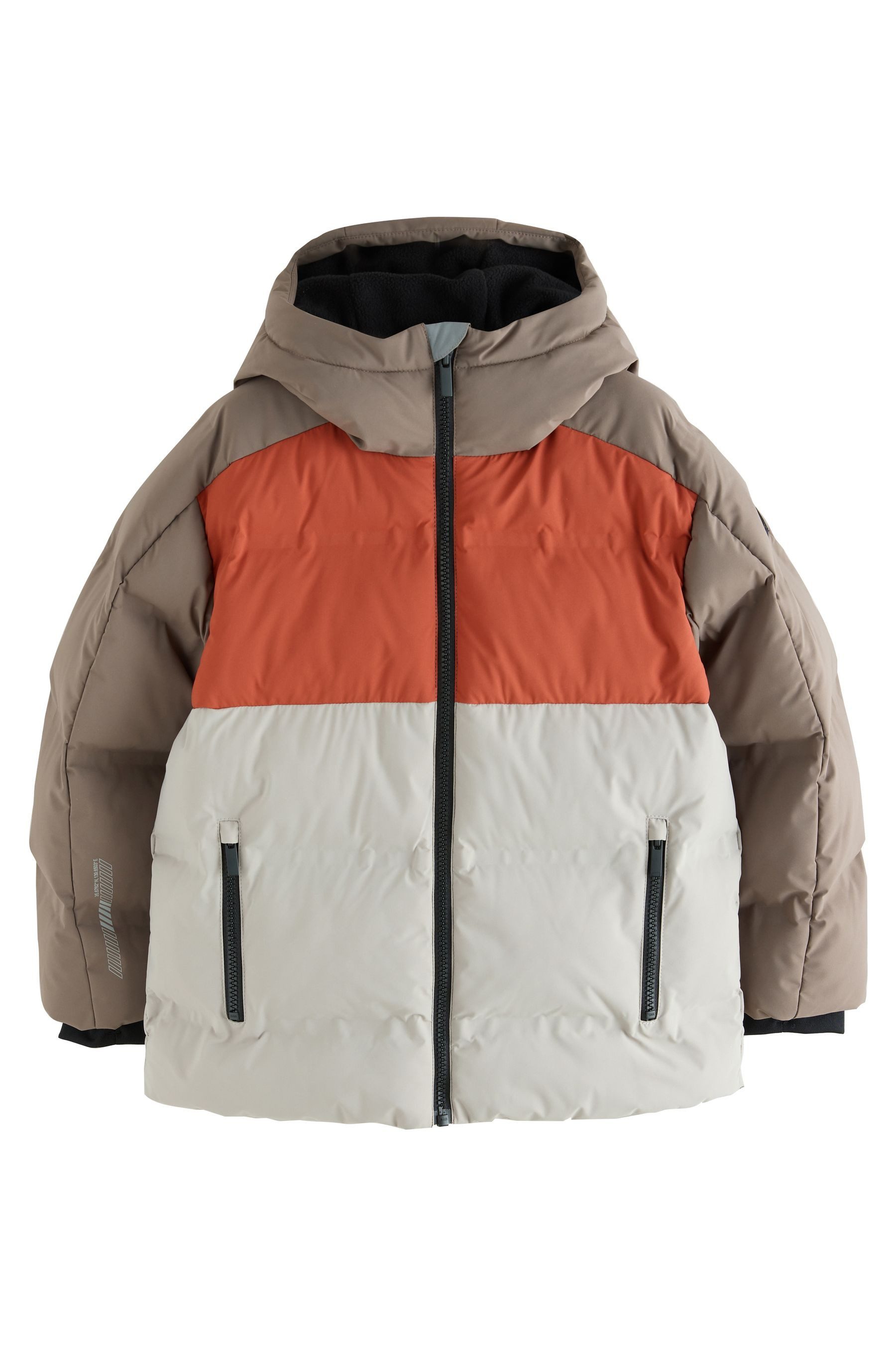 Rust Brown Colourblock