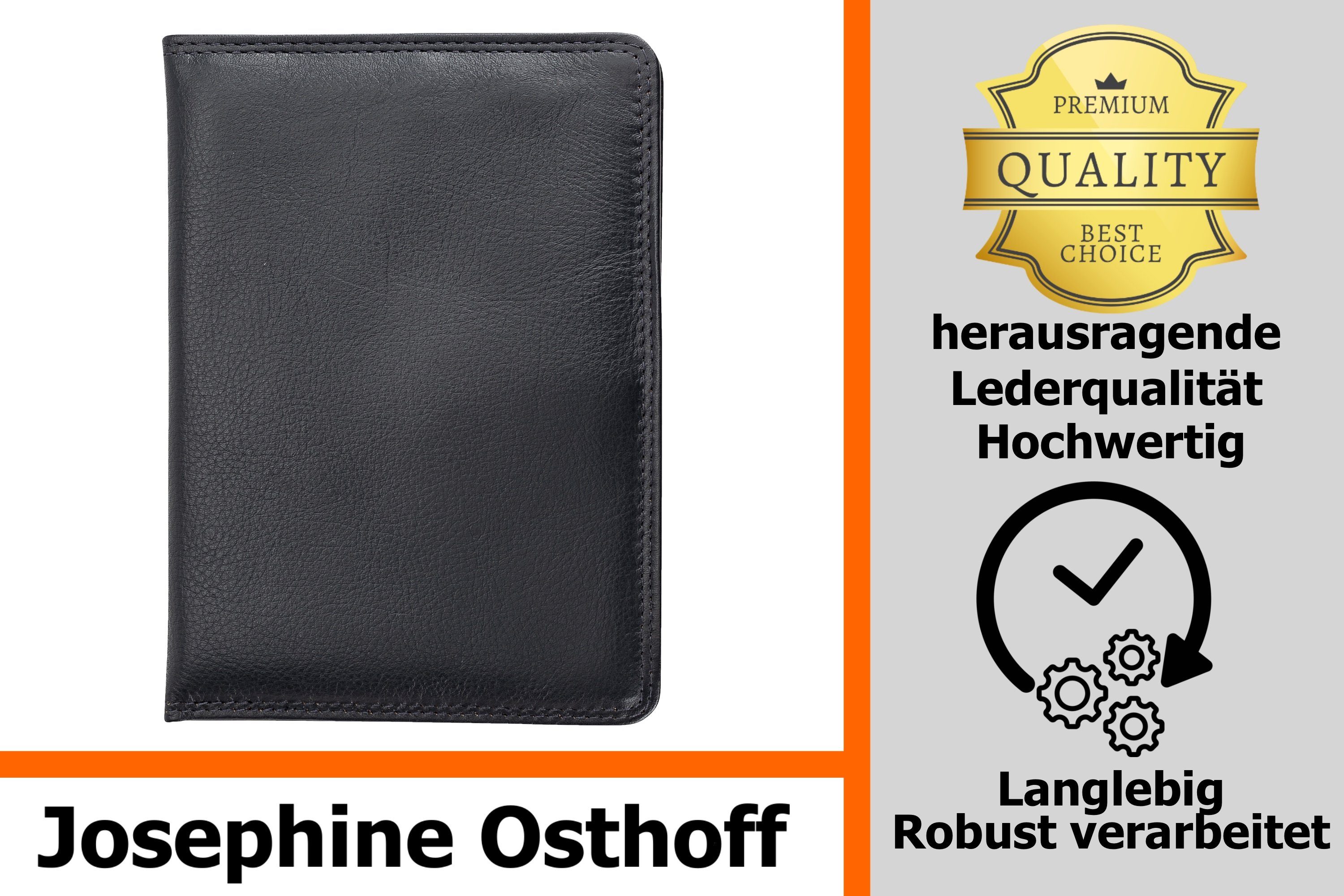 Josephine Osthoff Brieftasche SOS Ausweisetui marine günstig online kaufen