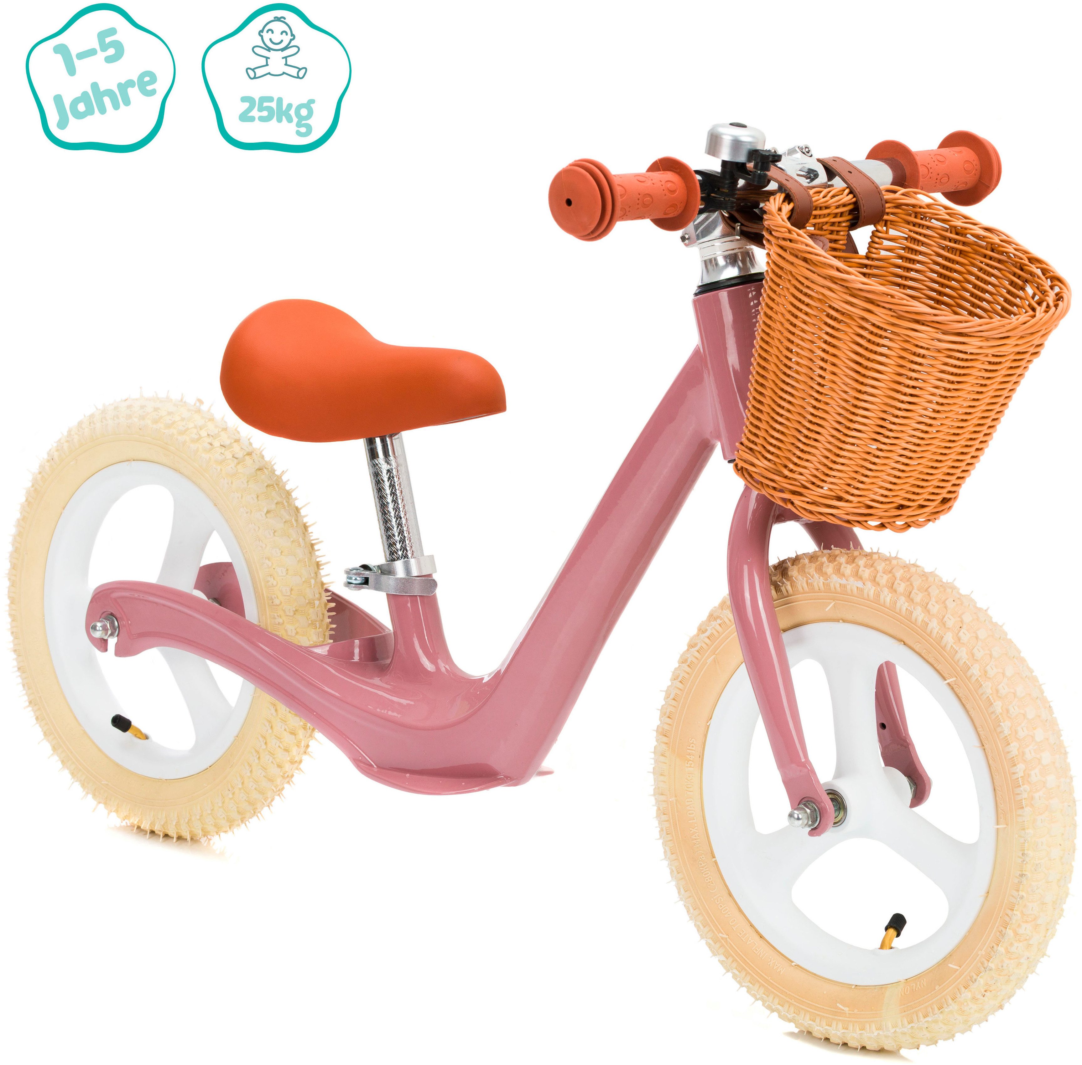 Fillikid Laufrad Speedy SL 12 Zoll, mit Korb günstig online kaufen