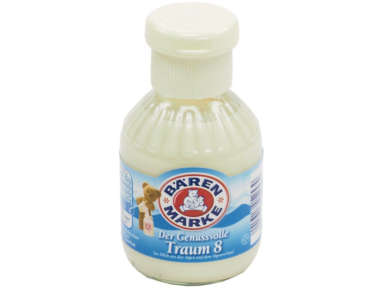 BAERENMARKE Milch, Bärenmarke Der Genussvolle Traum feine Kaffeesahne 8% Fett 340g