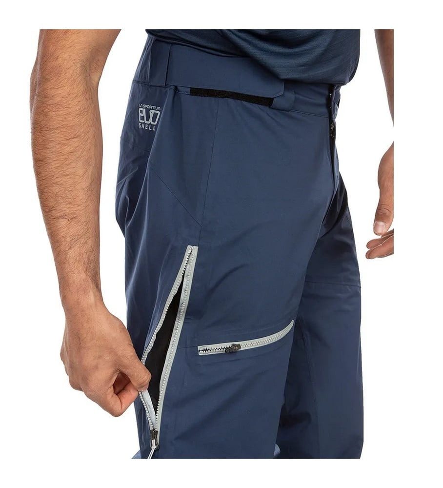 La Sportiva Softshellhose Softshell-Wanderhose Northstar Evo Shell Pant lang nachtblau Herren